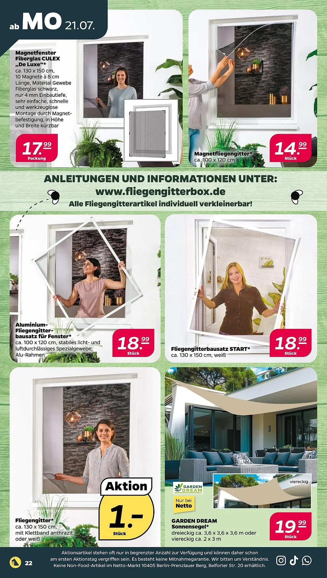 NETTO Prospekt von 21. Juli bis 26. Juli 2025 - Prospekt seite 22