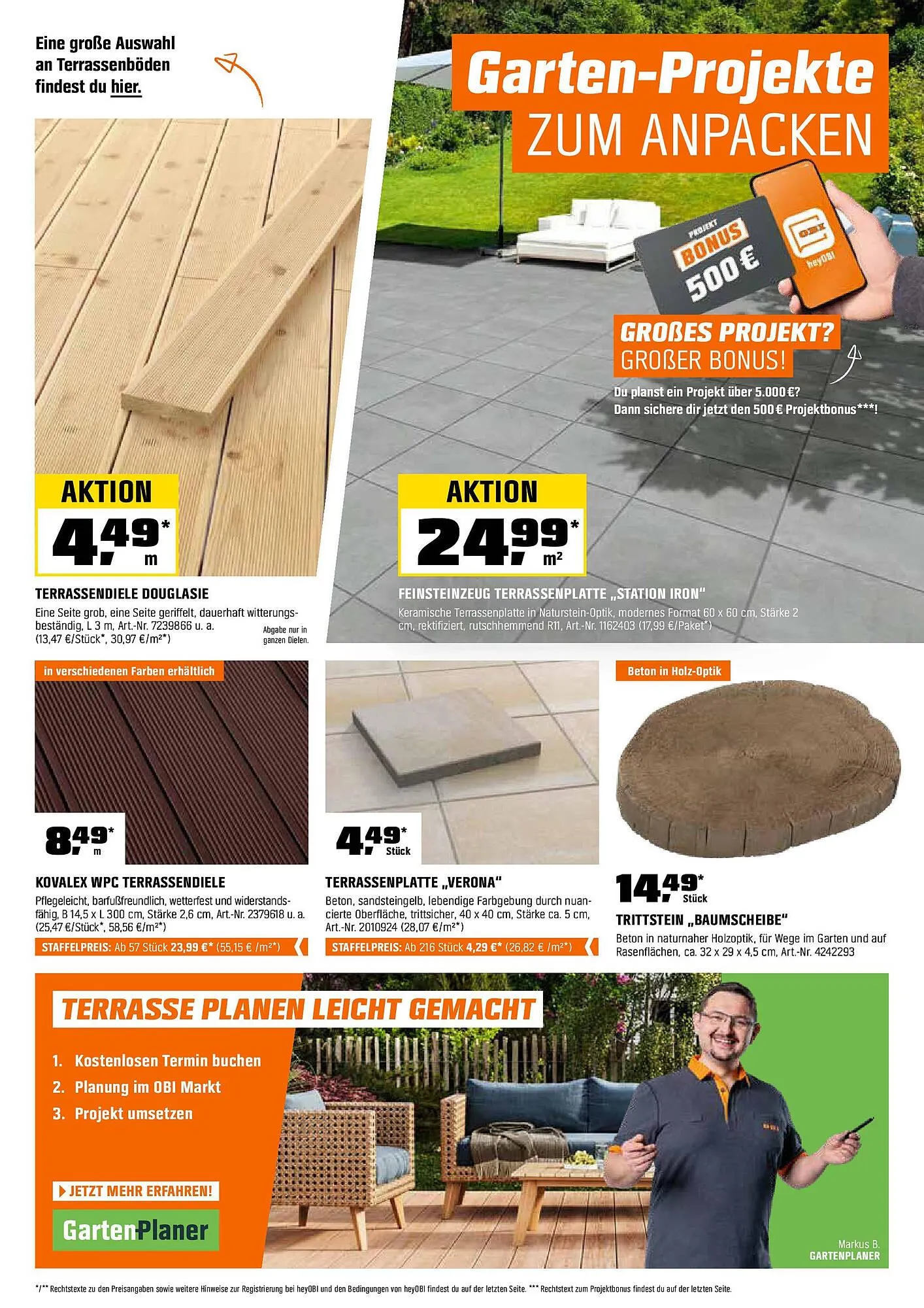 OBI Prospekt von 15. Juli bis 31. Juli 2025 - Prospekt seite 3