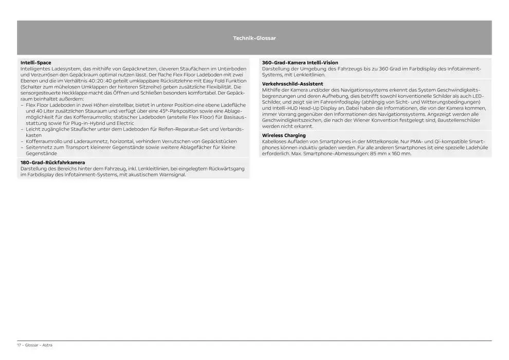 Opel Astra Electric von 19. Dezember bis 19. Dezember 2025 - Prospekt seite 17