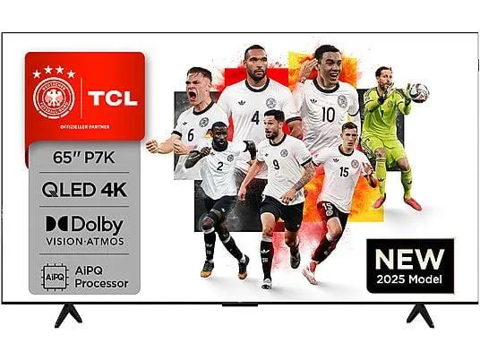 TCL 65P7K QLED Google TV (Flat, 65 Zoll / 165 cm, UHD 4K, SMART TV)