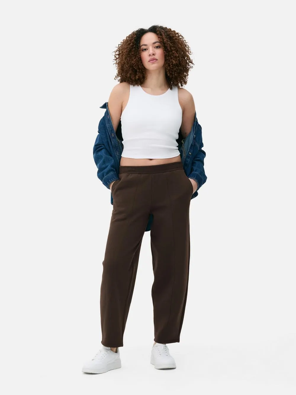 Barrel-Fit-Jogginghose