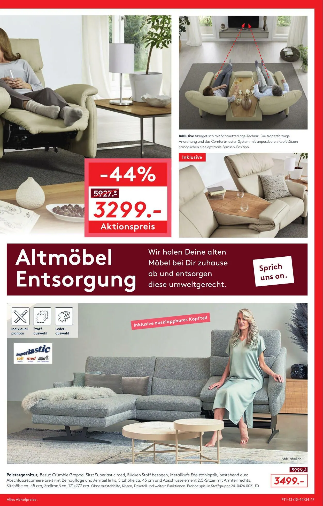 Möbel Rieger Aktueller Prospekt von 8. Oktober bis 22. Oktober 2025 - Prospekt seite 17