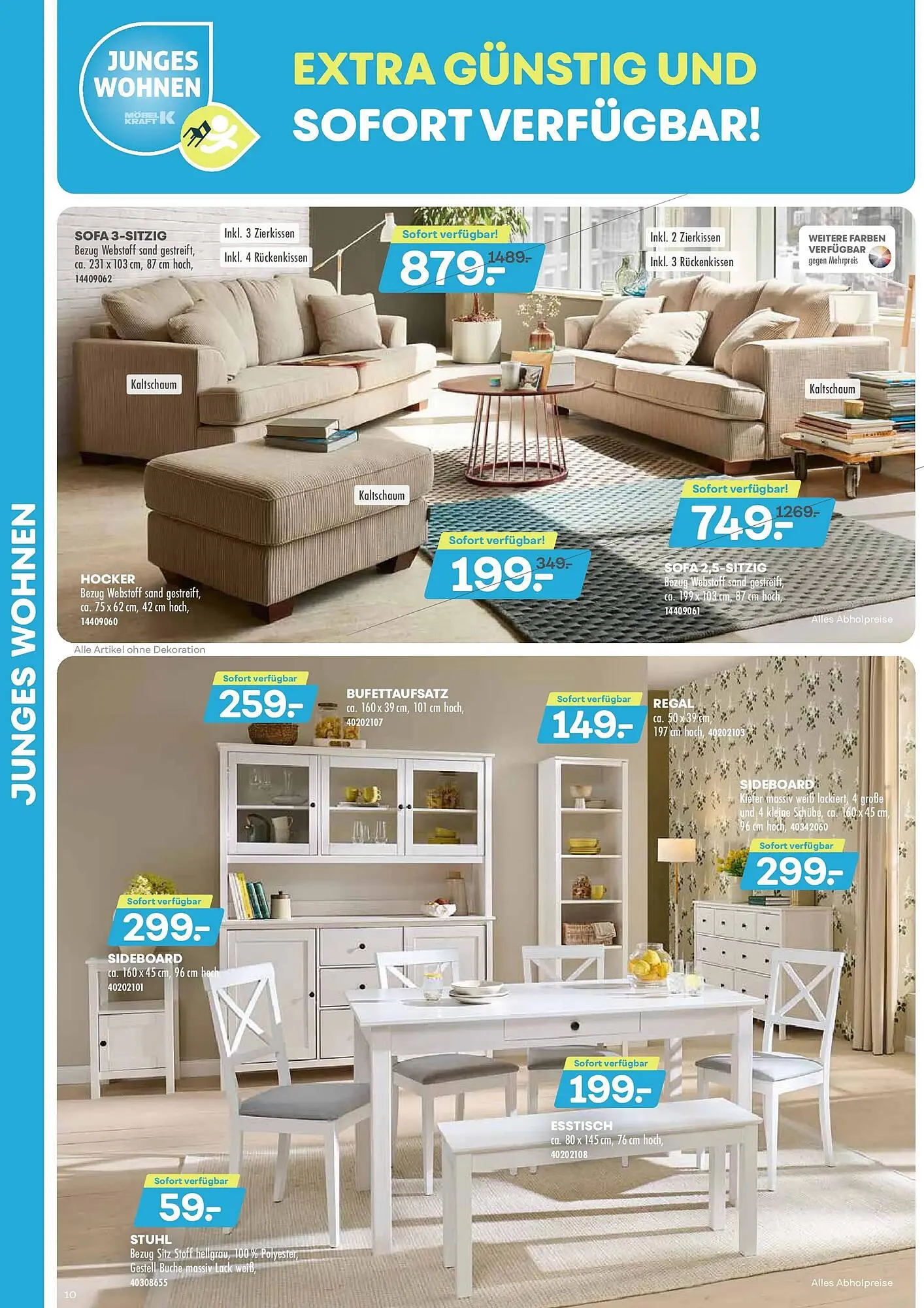 Möbel Kraft Prospekt von 4. November bis 2. Dezember 2025 - Prospekt seite 10