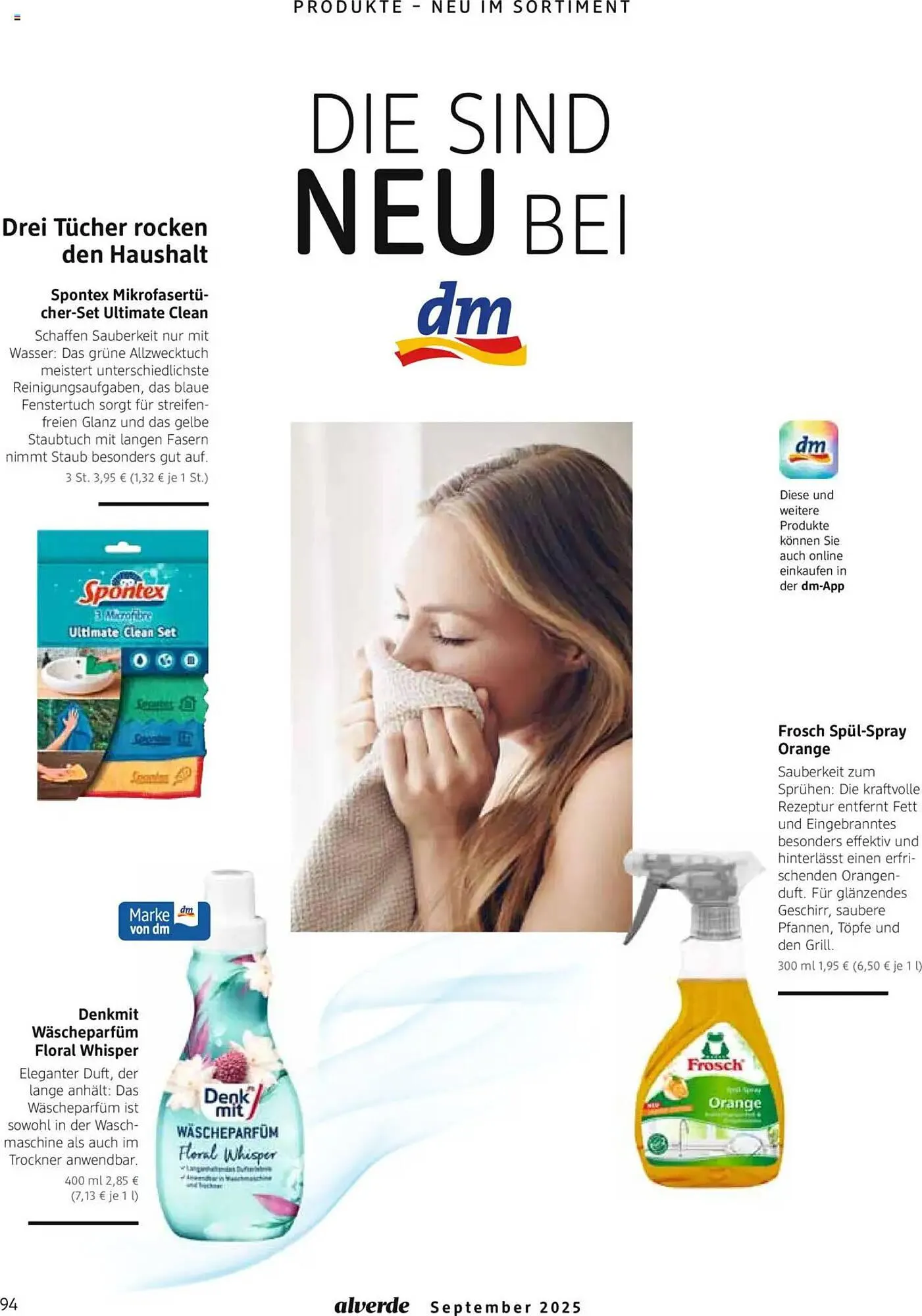 dm drogerie Magazin von 1. September bis 30. September 2025 - Prospekt seite 94