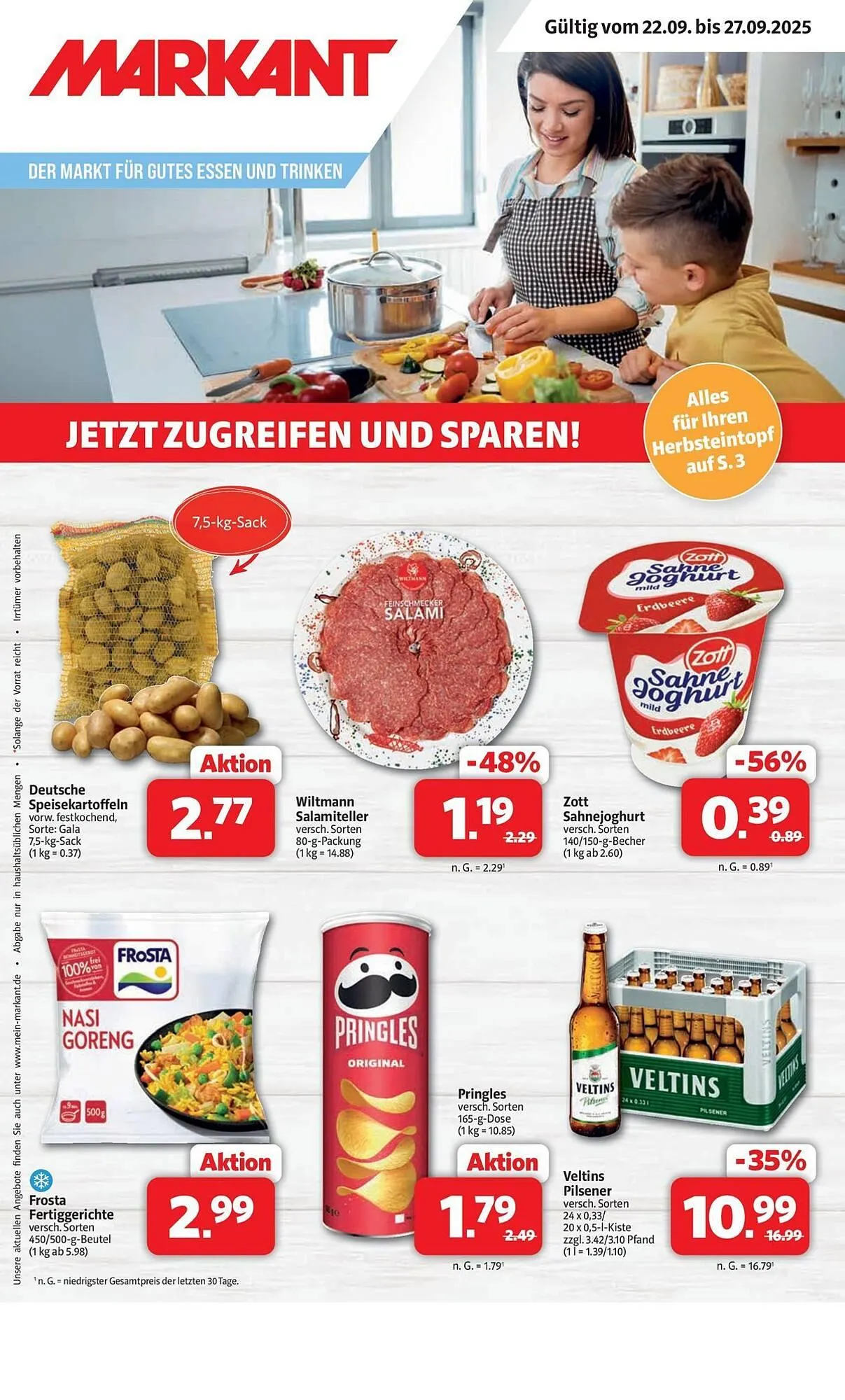 Markant Prospekt von 21. September bis 27. September 2025 - Prospekt seite 1
