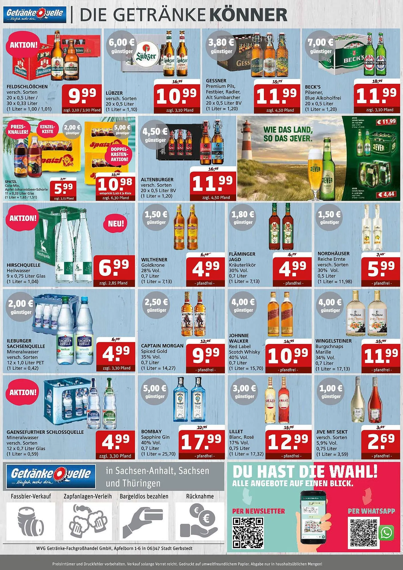 Getränke Quelle Prospekt von 22. Juni bis 5. Juli 2025 - Prospekt seite 6