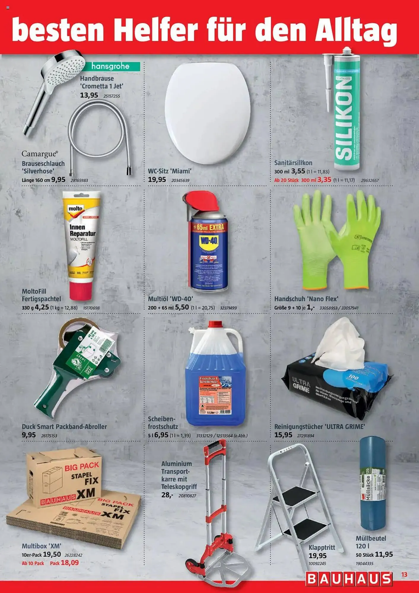 Bauhaus Prospekt von 4. Oktober bis 1. November 2025 - Prospekt seite 13