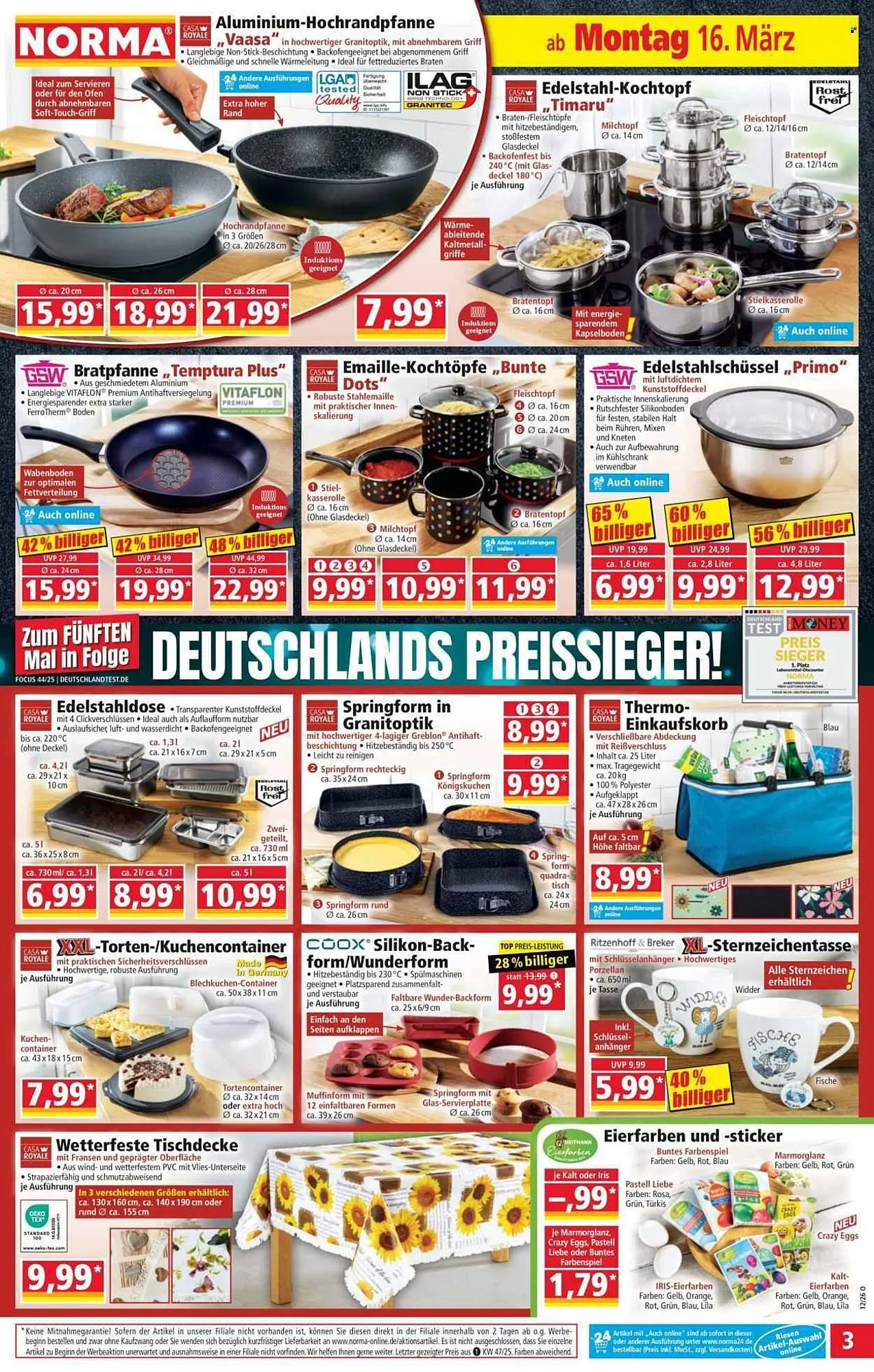 Norma Prospekt von 16. März bis 22. März 2026 - Prospekt seite 3