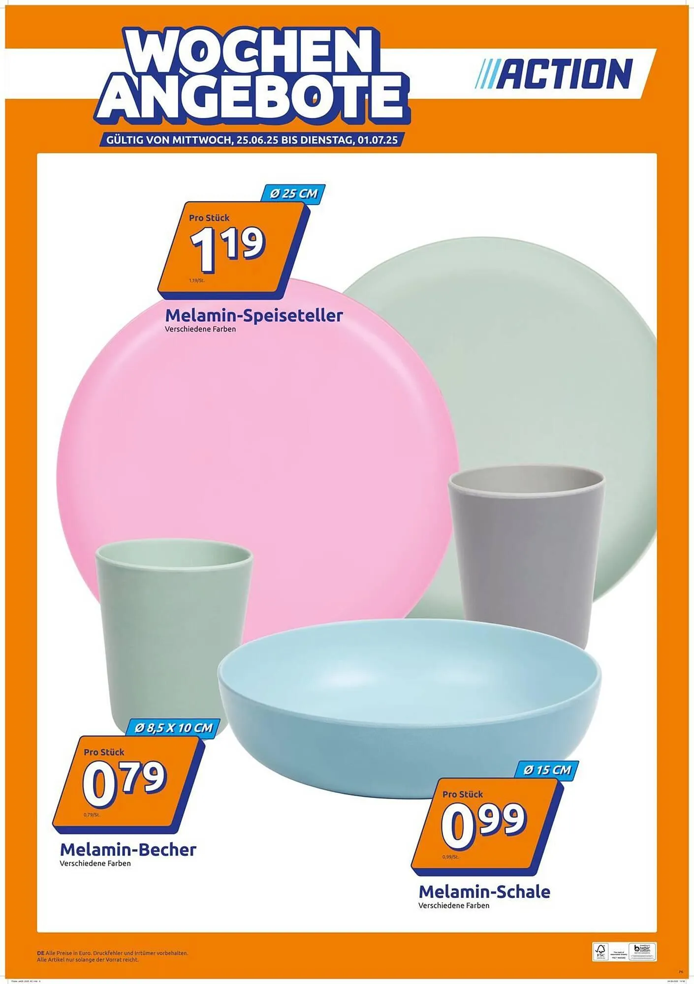 Action Prospekt von 25. Juni bis 1. Juli 2025 - Prospekt seite 6