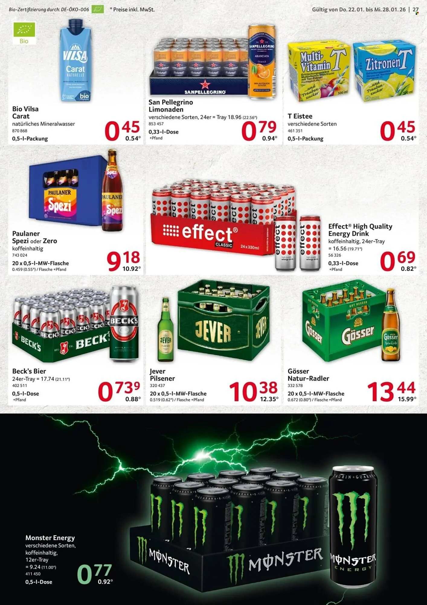 Selgros Prospekt von 22. Januar bis 28. Januar 2026 - Prospekt seite 27