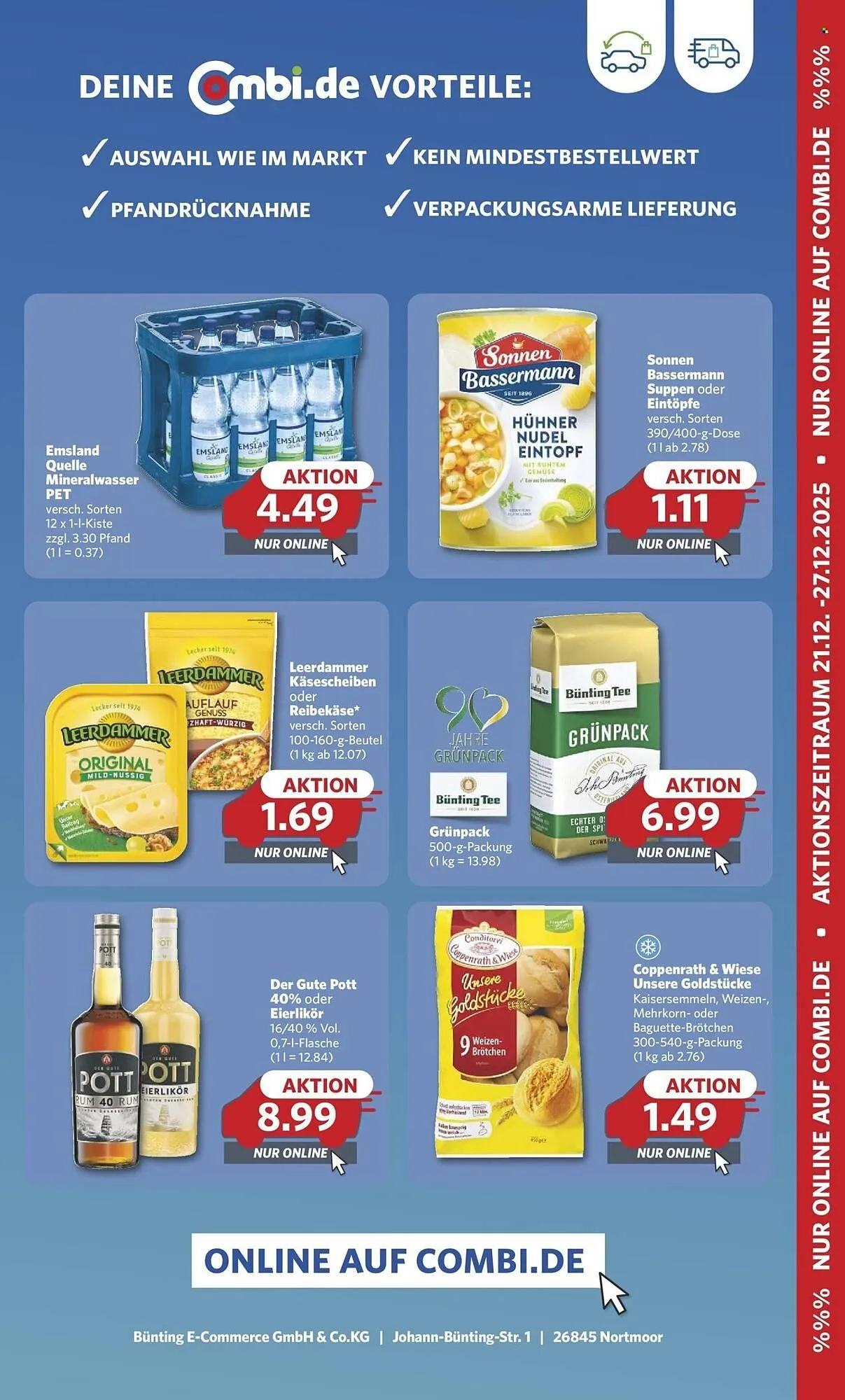 Combi Prospekt von 22. Dezember bis 27. Dezember 2025 - Prospekt seite 31