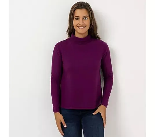 ANNI FOR FRIENDS Pullover Alva weiter Stehkragen neue Länge ca. 60 cm leger weit