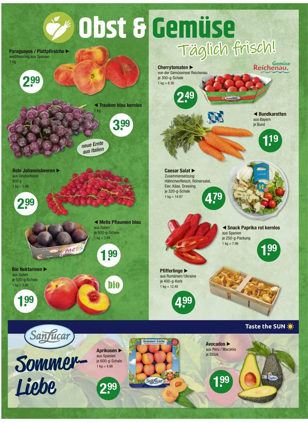 V-Markt Aktueller Prospekt von 17. Juli bis 23. Juli 2025 - Prospekt seite 8