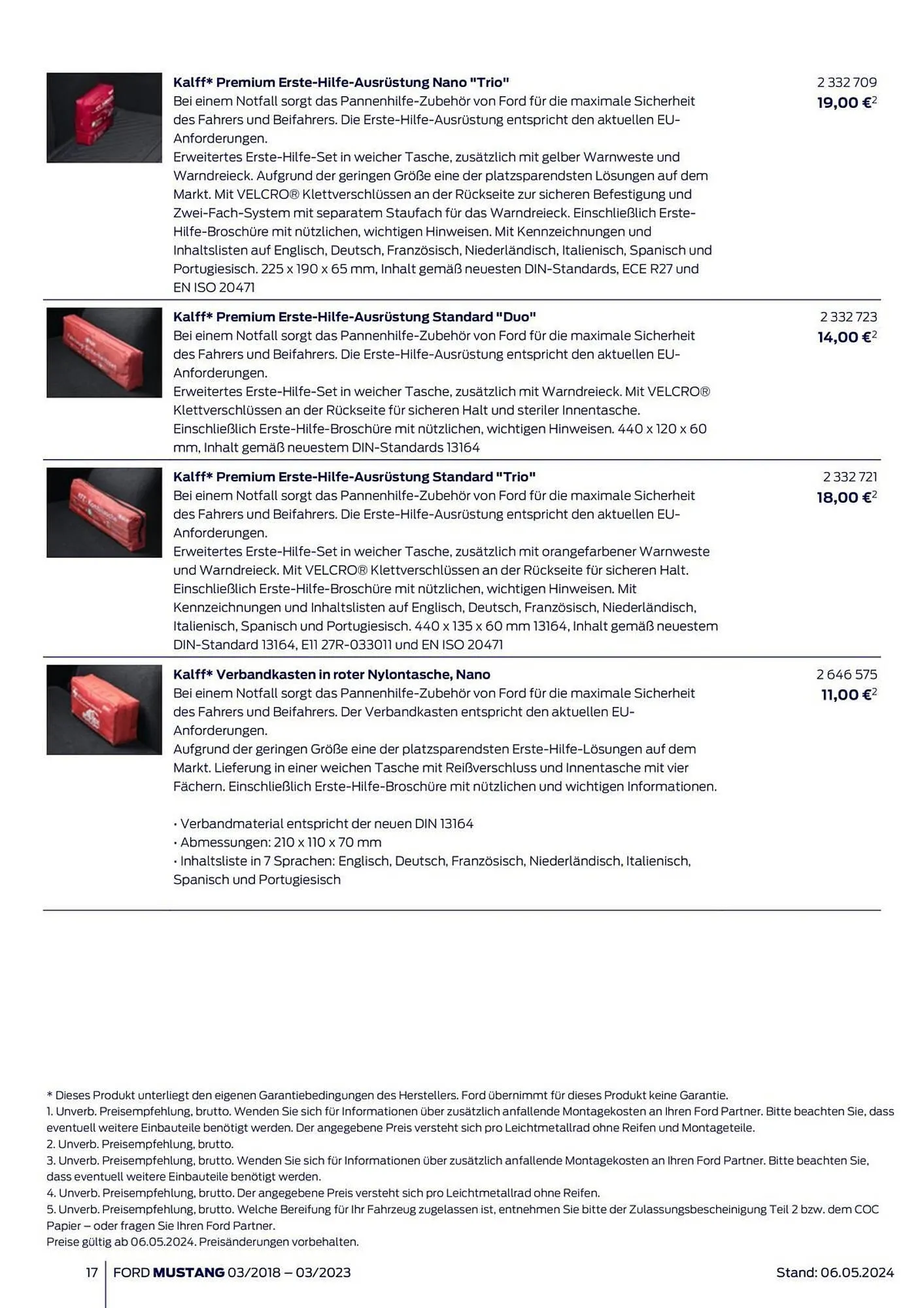Ford Prospekt von 1. März bis 7. März 2025 - Prospekt seite 17