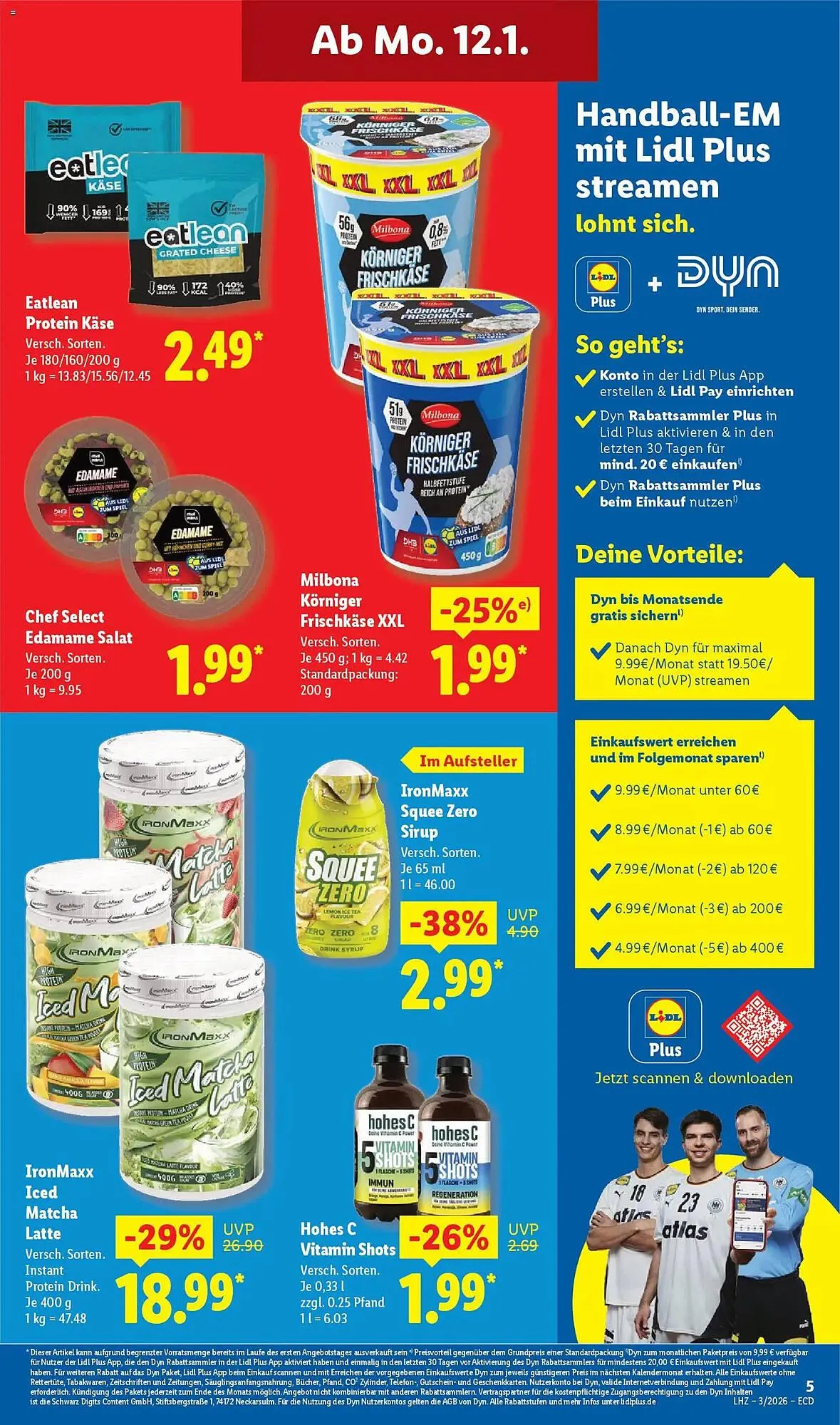 Lidl Prospekt von 12. Januar bis 17. Januar 2026 - Prospekt seite 15