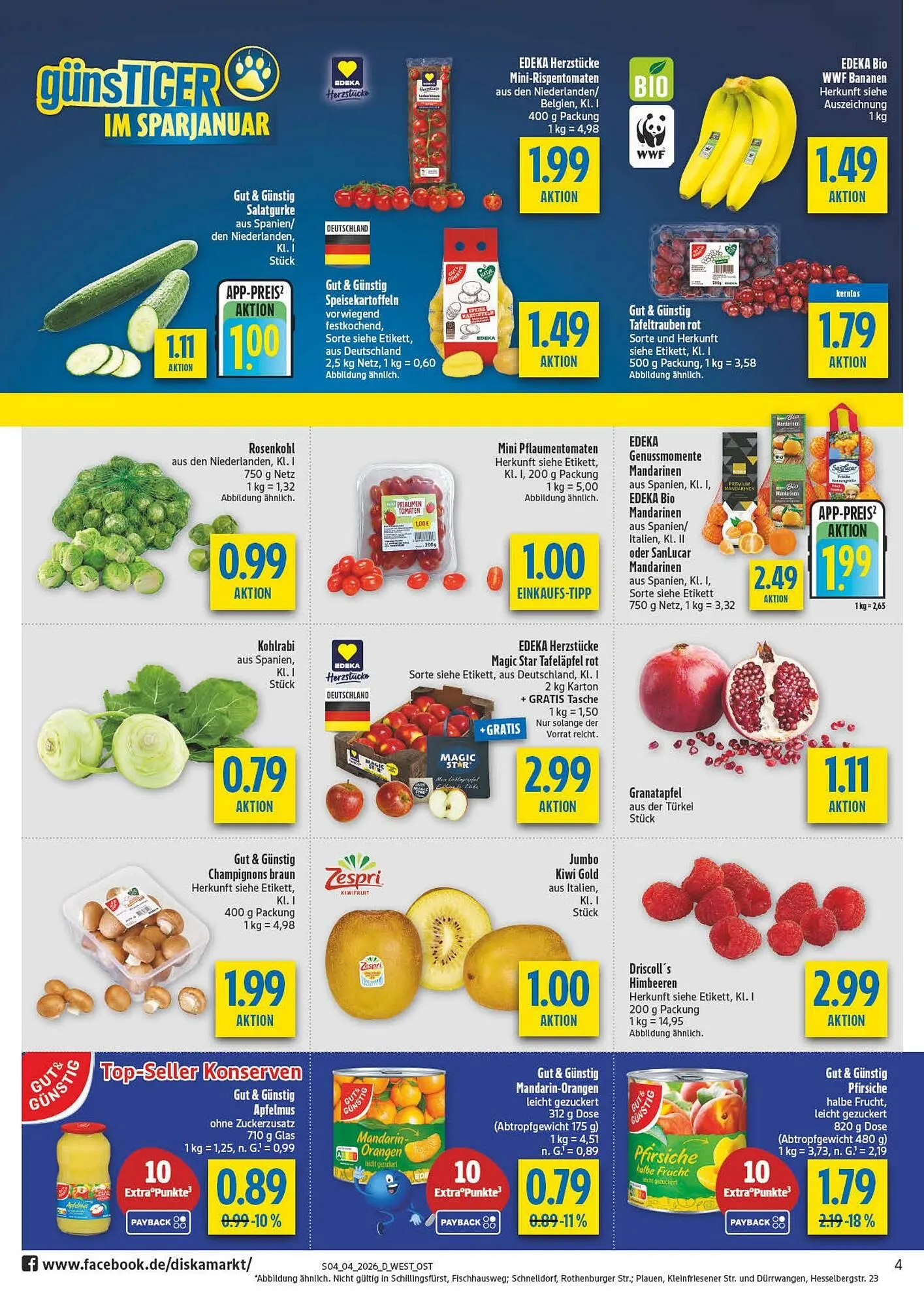 Diska Prospekt von 19. Januar bis 24. Januar 2026 - Prospekt seite 4