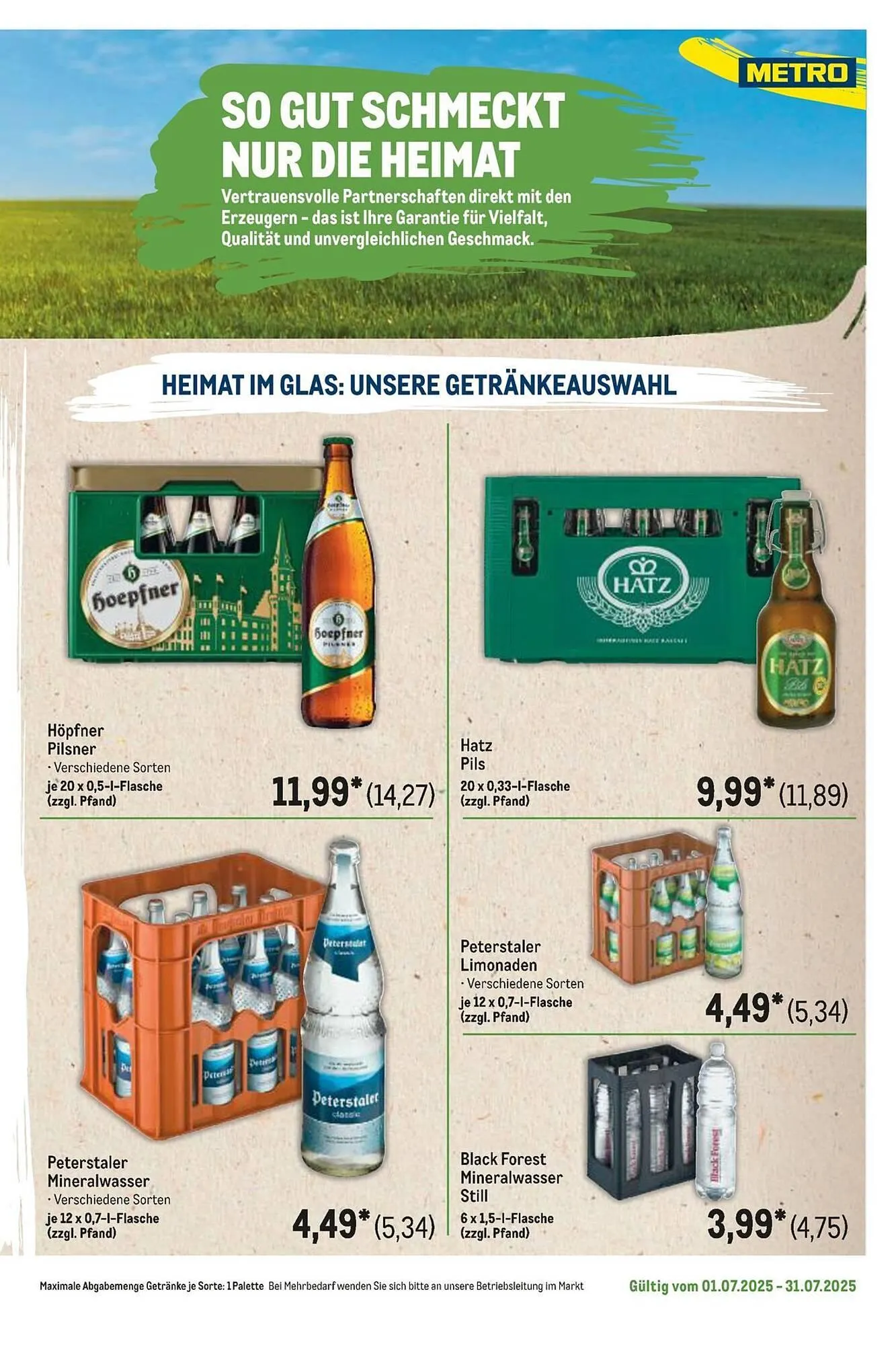 METRO Prospekt von 1. Juli bis 31. Juli 2025 - Prospekt seite 111