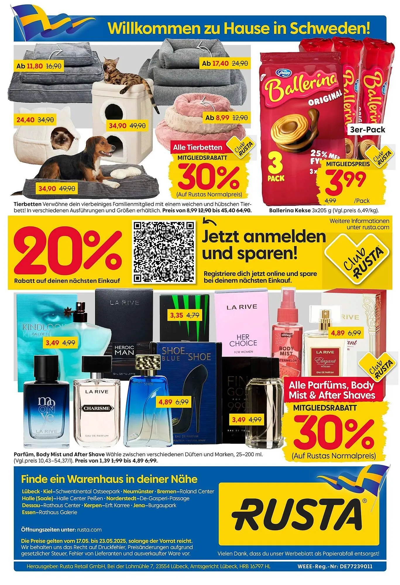 Rusta Prospekt von 17. Mai bis 23. Mai 2025 - Prospekt seite 20