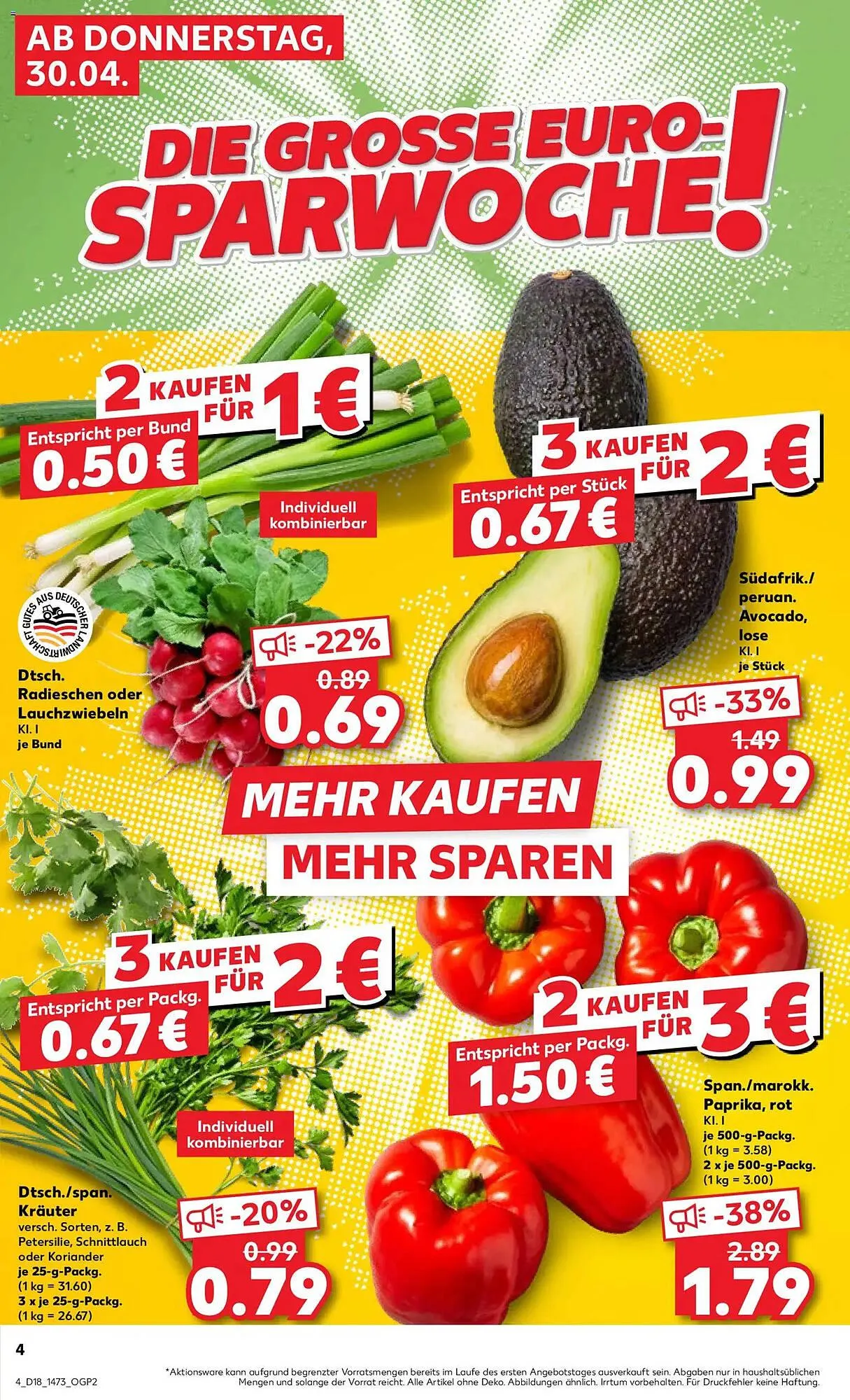 Kaufland Prospekt von 30. April bis 6. Mai 2026 - Prospekt seite 4