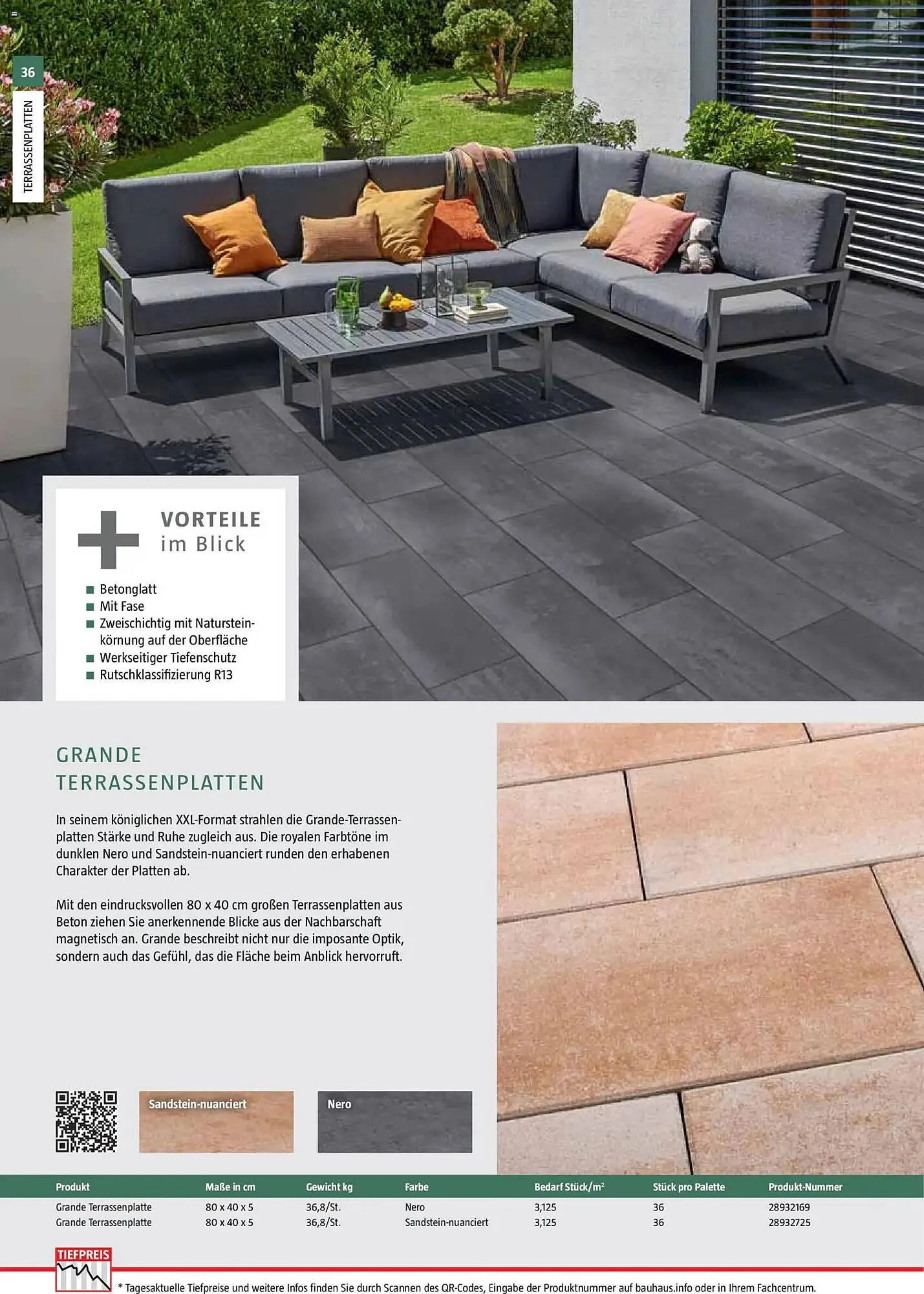 Bauhaus Prospekt von 2. März bis 30. Juni 2026 - Prospekt seite 36