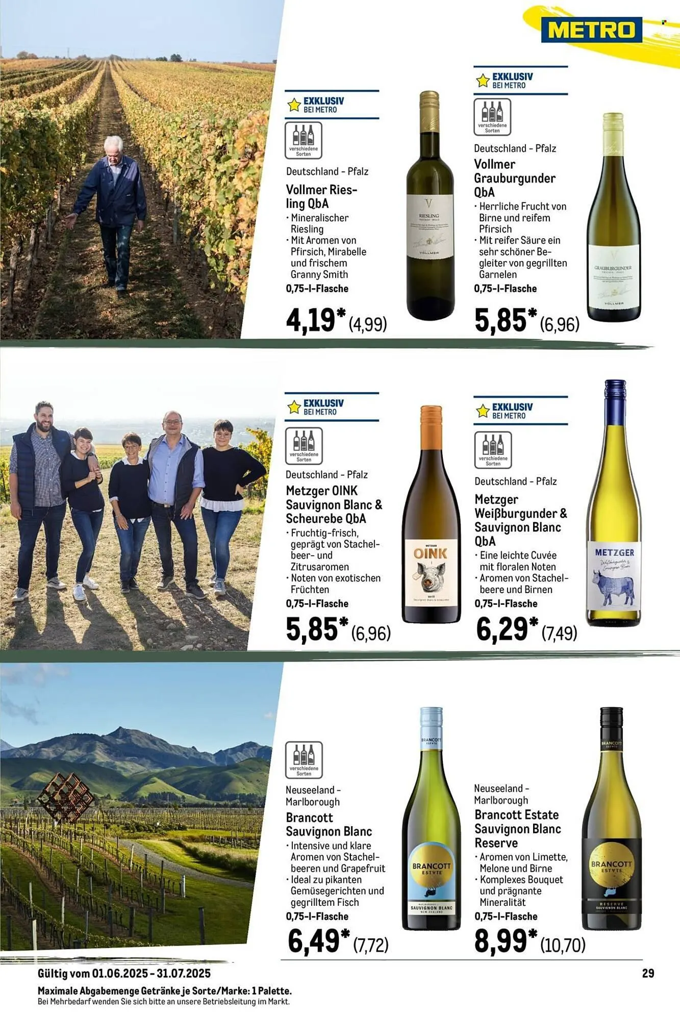 METRO Prospekt von 1. Juni bis 31. Juli 2025 - Prospekt seite 29