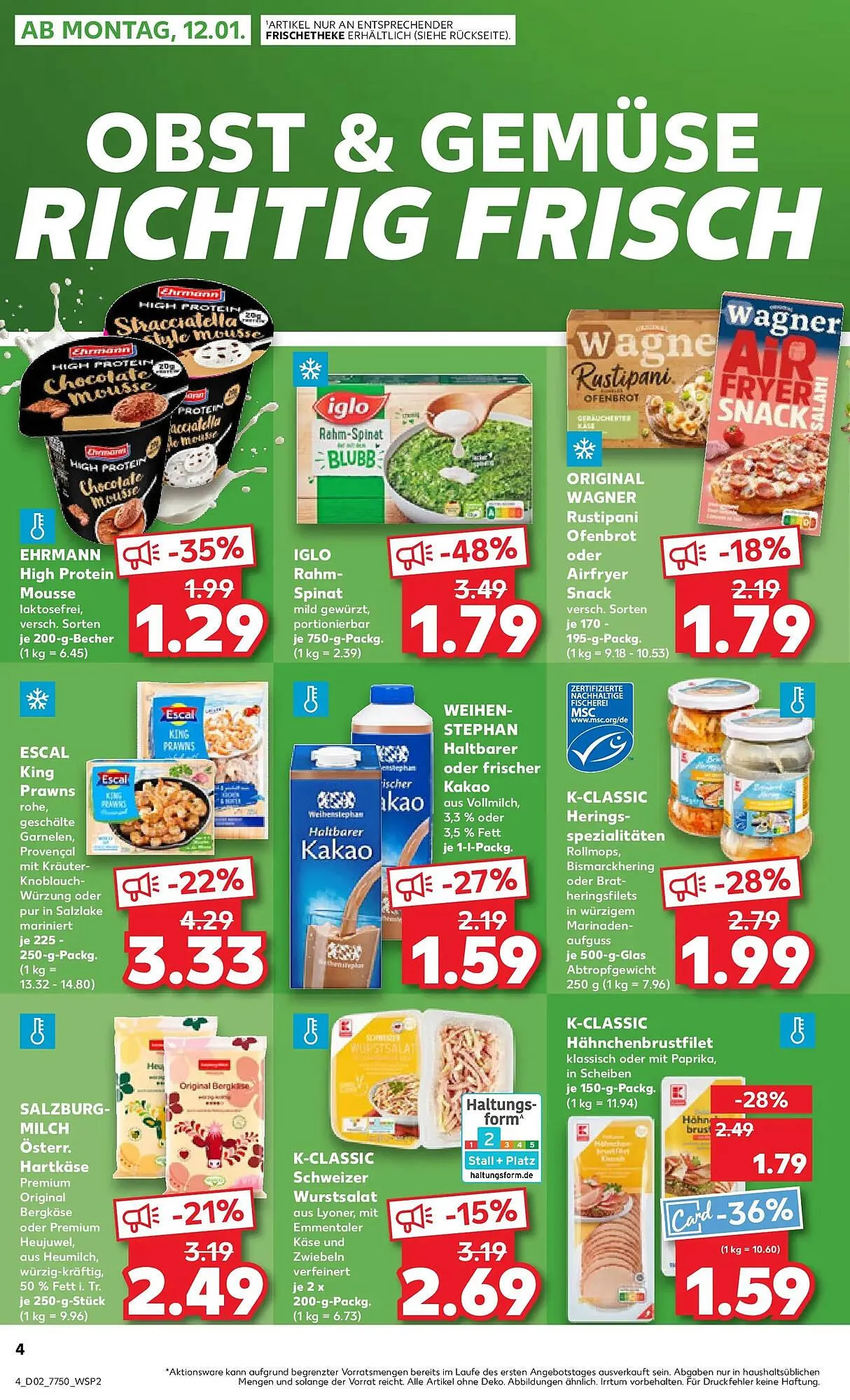 Kaufland Prospekt von 11. Januar bis 14. Januar 2026 - Prospekt seite 4