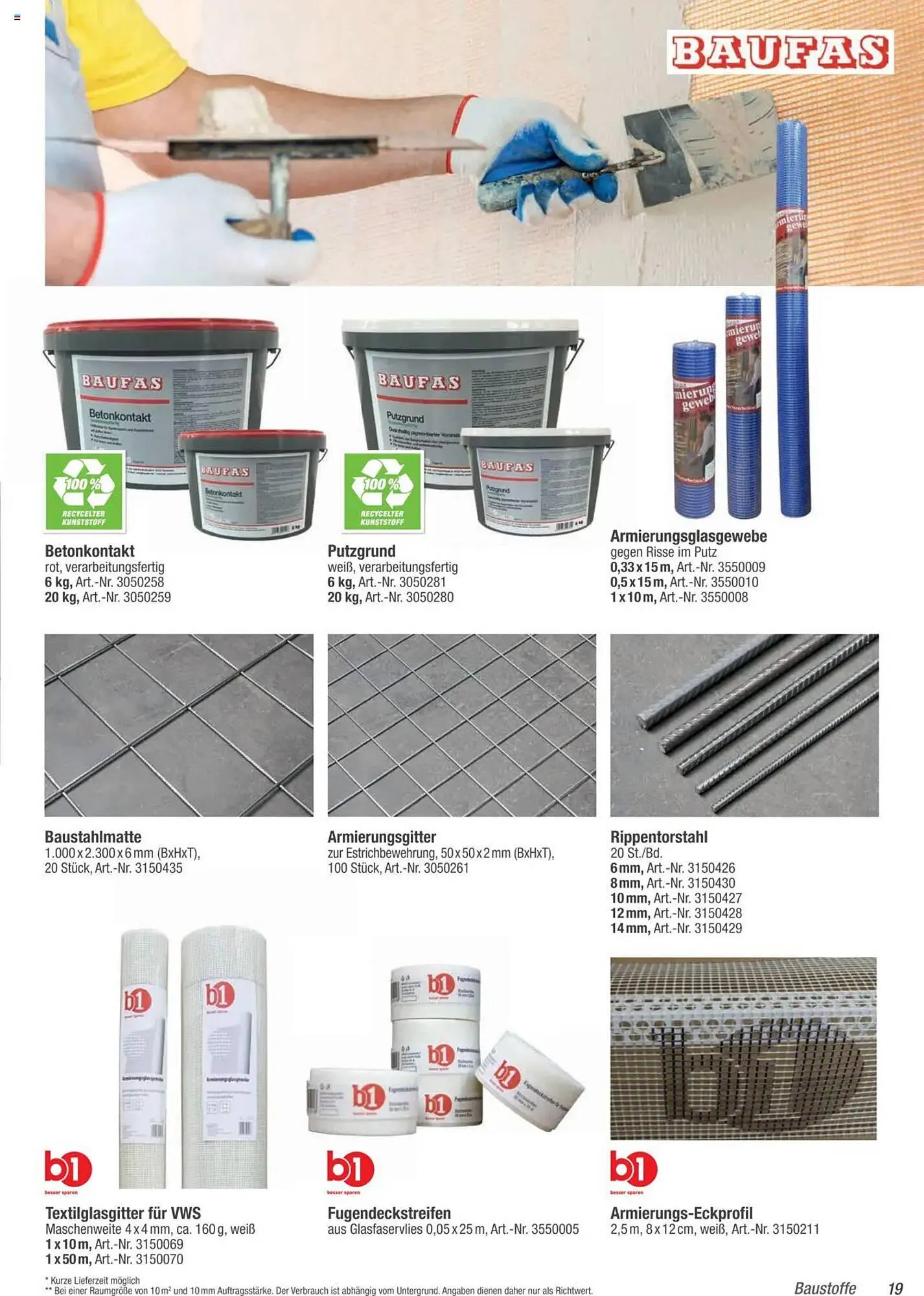 toom Baumarkt Prospekt von 4. März bis 30. Juni 2025 - Prospekt seite 19