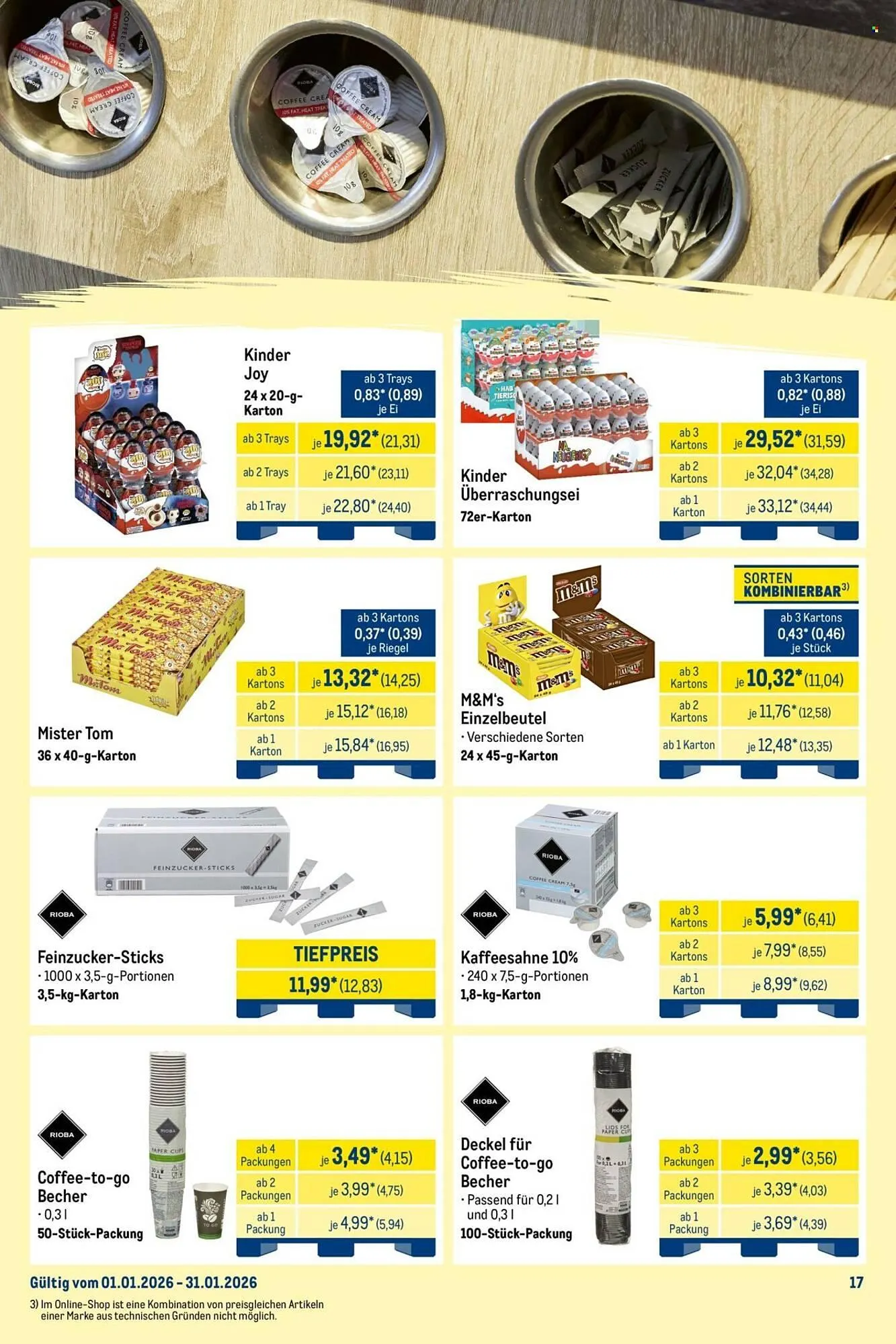 METRO Prospekt von 1. Januar bis 31. Januar 2026 - Prospekt seite 17