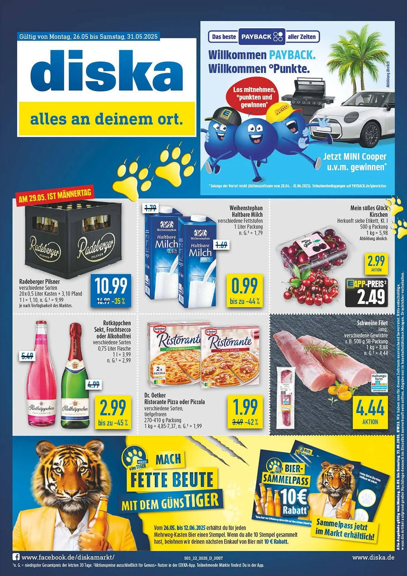 diska Prospekt von 26. Mai bis 31. Mai 2025 - Prospekt seite 1