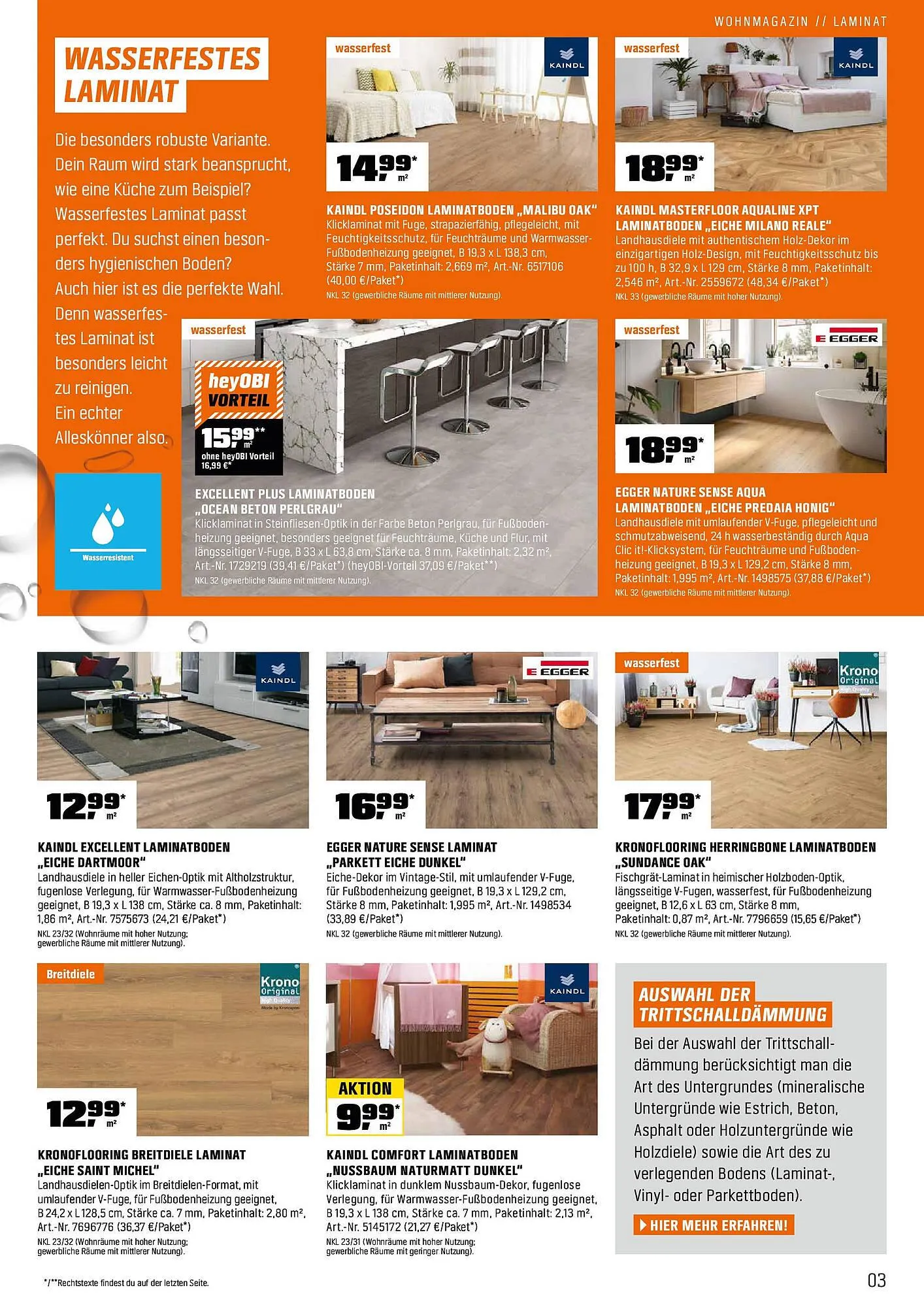 OBI Prospekt von 13. Oktober bis 1. Dezember 2025 - Prospekt seite 3