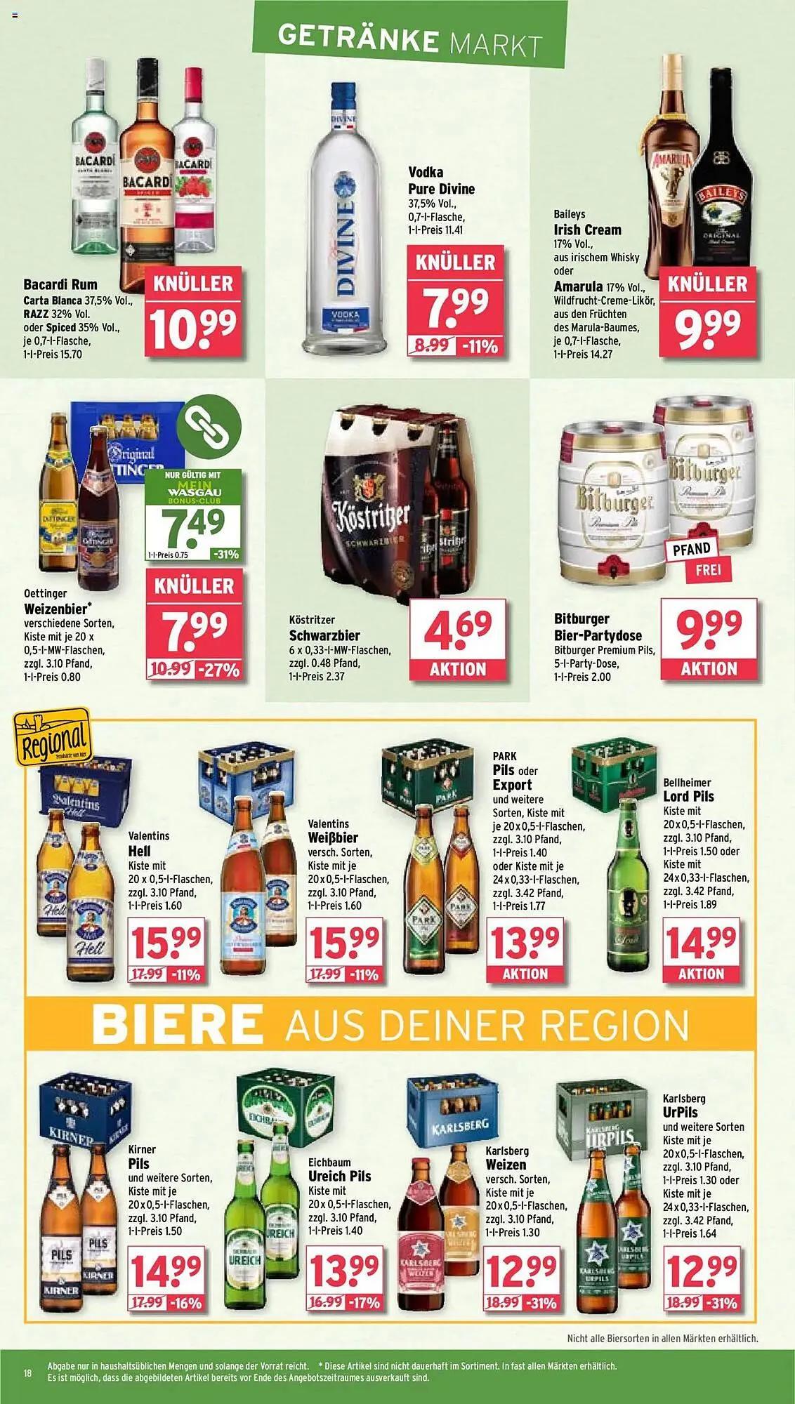 Wasgau Prospekt von 5. Mai bis 10. Mai 2025 - Prospekt seite 18