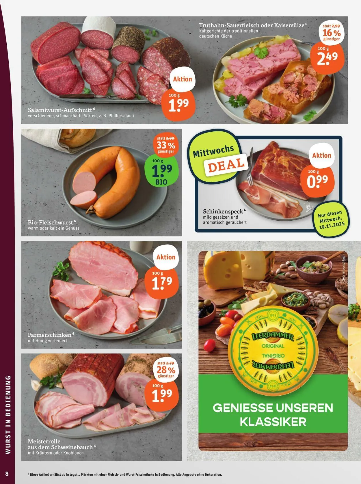 Tegut Aktueller Prospekt von 10. November bis 16. November 2025 - Prospekt seite 10