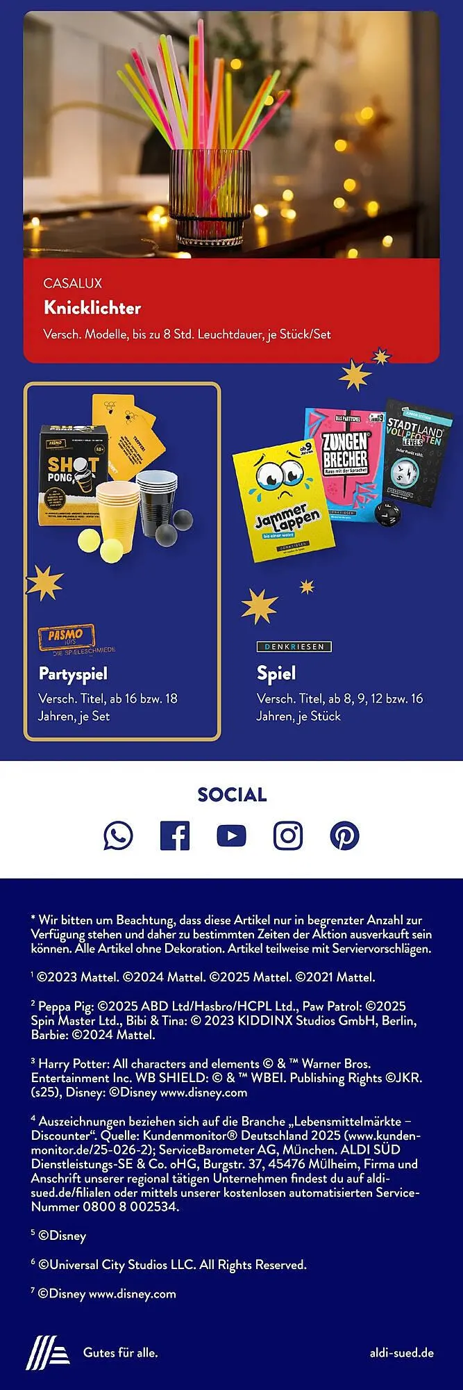 Aldi Süd Prospekt von 26. November bis 31. Dezember 2025 - Prospekt seite 11