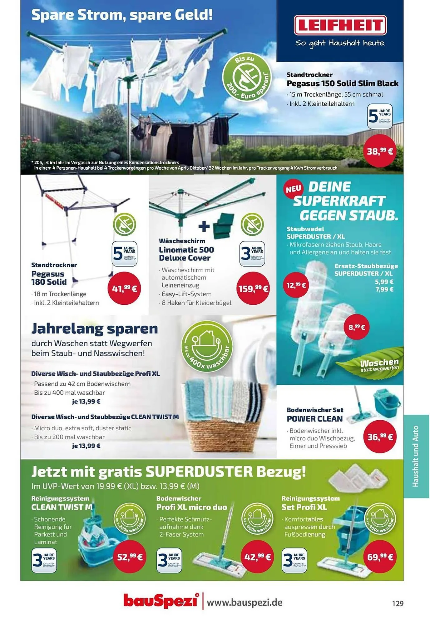 BauSpezi Prospekt von 15. April bis 31. Dezember 2026 - Prospekt seite 131