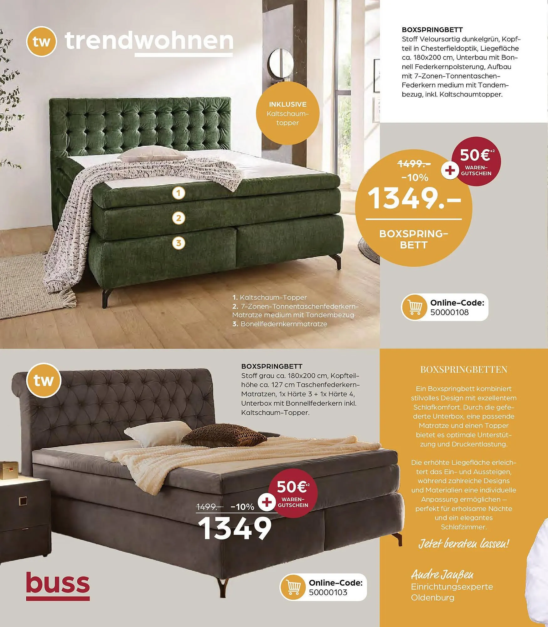 Möbel Buss Prospekt von 27. Februar bis 17. März 2025 - Prospekt seite 24