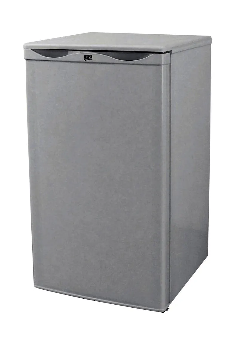 aro Tischkühlschrank TLS8540E, 48 x 49.5 x 85 cm, 91 L, silber