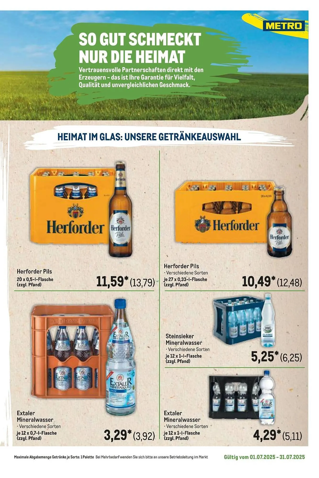METRO Prospekt von 1. Juli bis 31. Juli 2025 - Prospekt seite 45