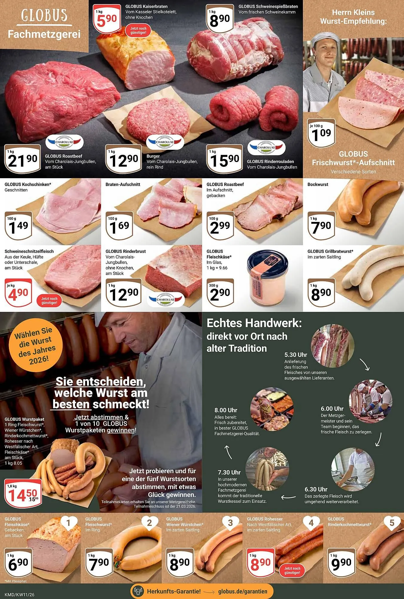Globus Prospekt von 9. März bis 14. März 2026 - Prospekt seite 7