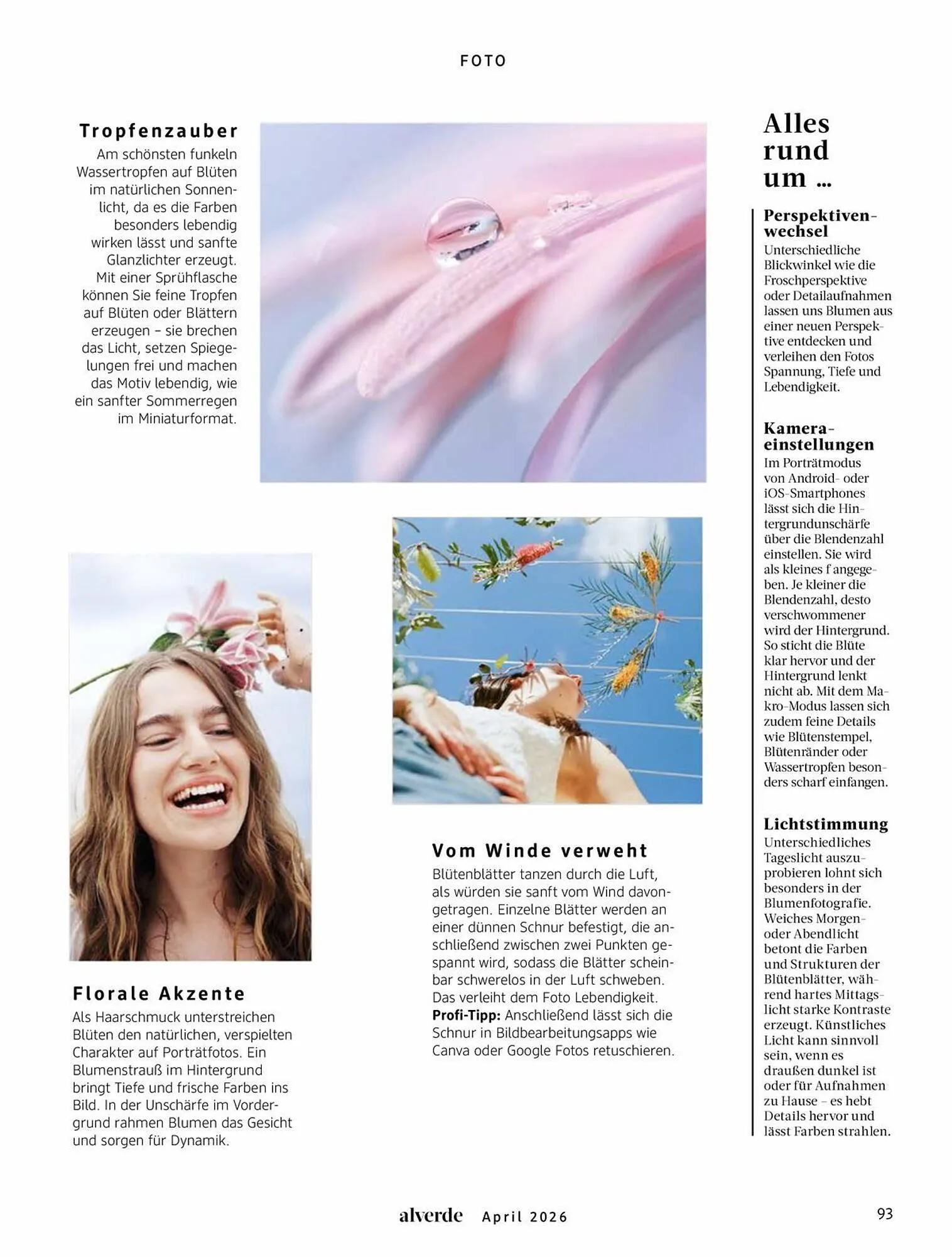 Dm drogerie Magazin von 1. April bis 30. April 2026 - Prospekt seite 93