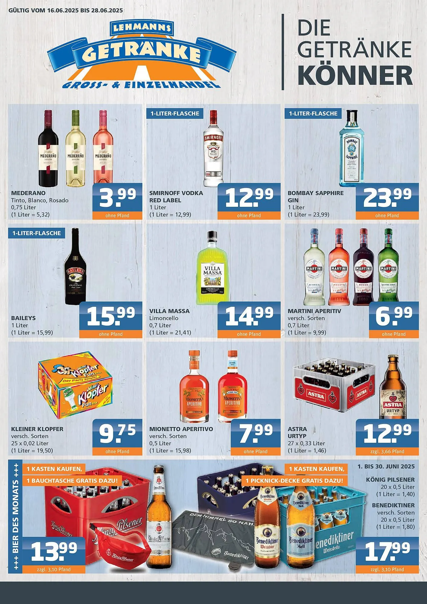 Getränke Lehmann Prospekt - 1