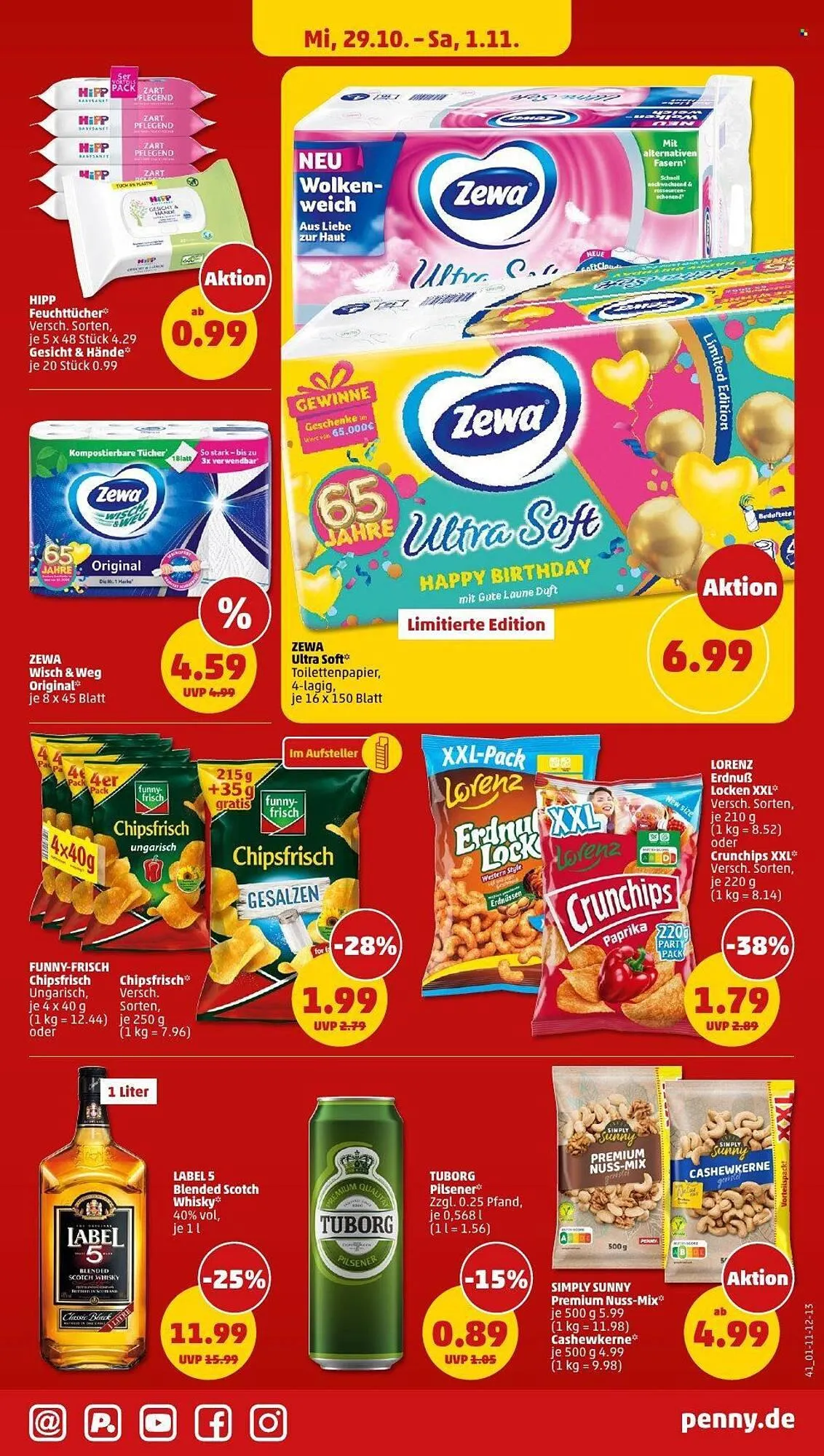 PENNY Prospekt von 27. Oktober bis 1. November 2025 - Prospekt seite 43