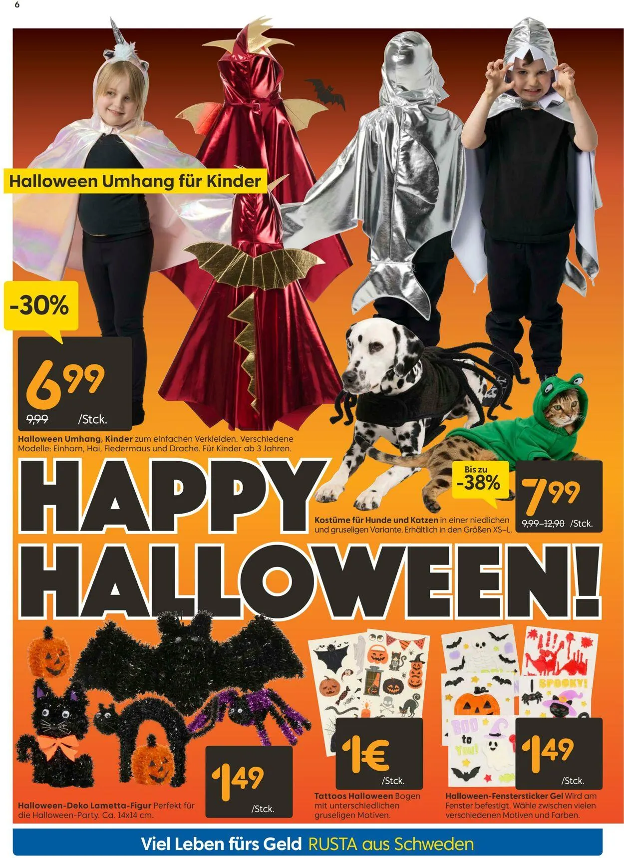 Rusta von 20. Oktober bis 3. November 2025 - Prospekt seite 6