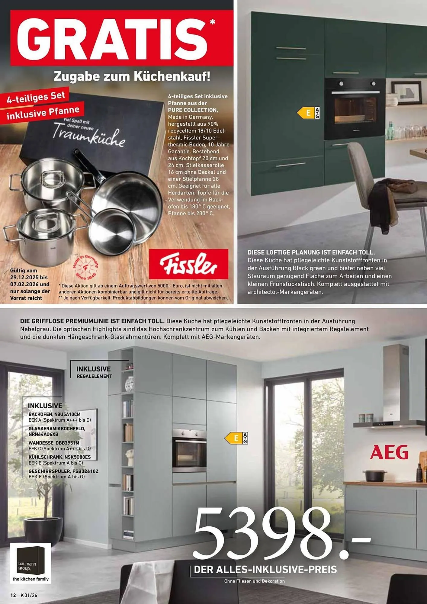 Küchen Aktuell Prospekt von 13. Januar bis 31. Dezember 2026 - Prospekt seite 12