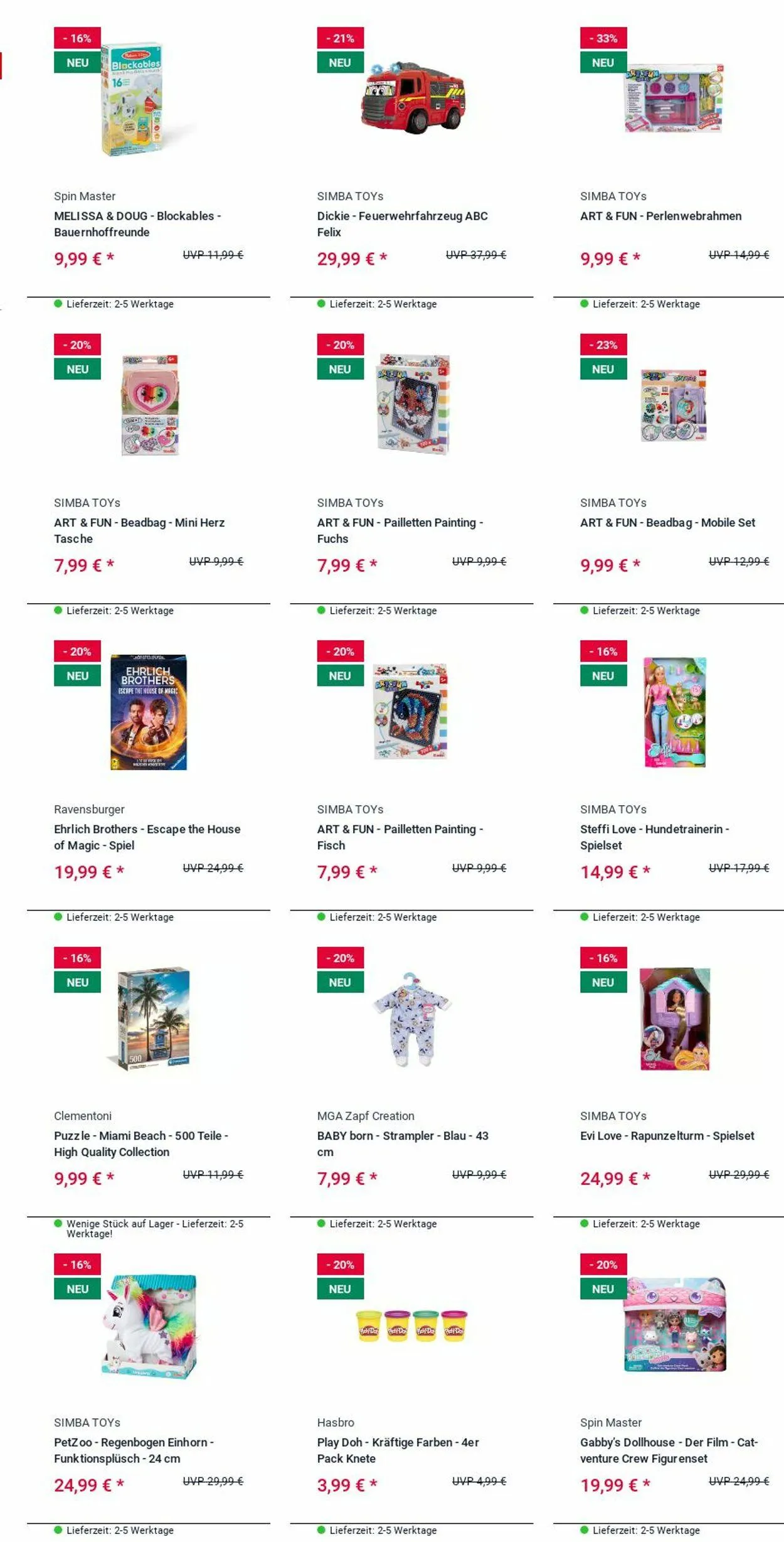 ROFU Kinderland Aktueller Prospekt von 20. Oktober bis 29. Oktober 2025 - Prospekt seite 20