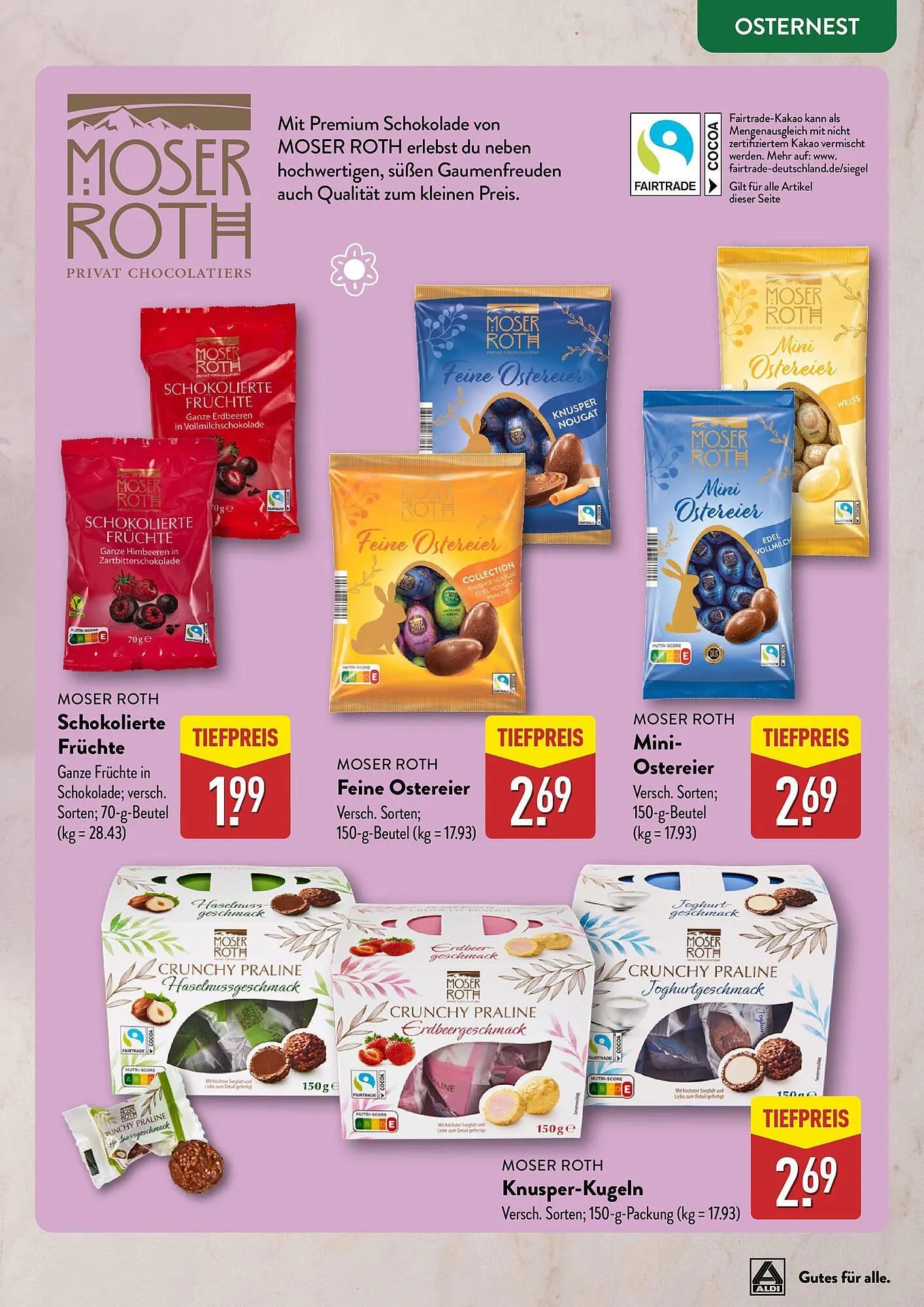 Aldi Nord Prospekt von 16. März bis 17. April 2025 - Prospekt seite 31