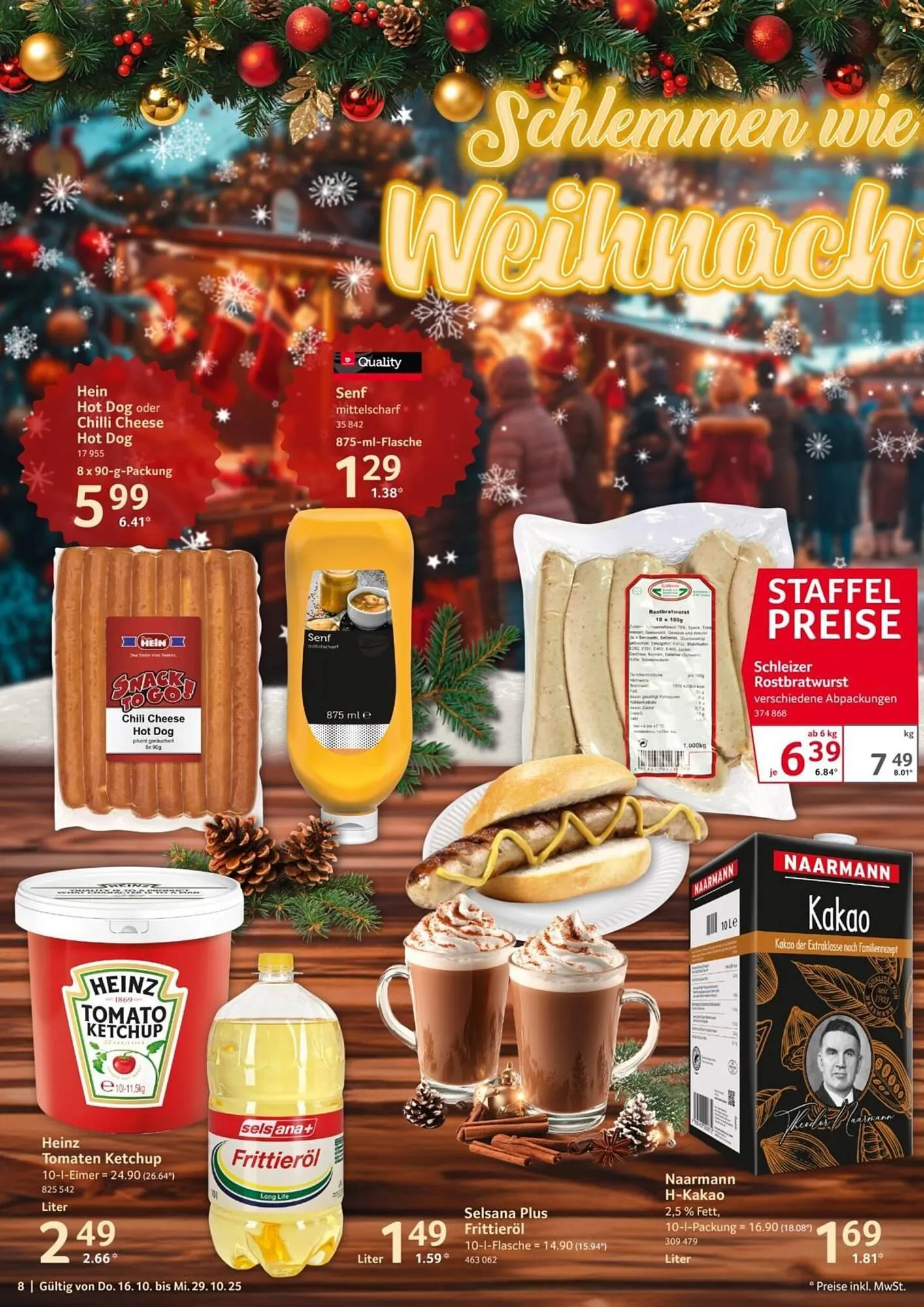 Selgros Prospekt von 16. Oktober bis 29. Oktober 2025 - Prospekt seite 8