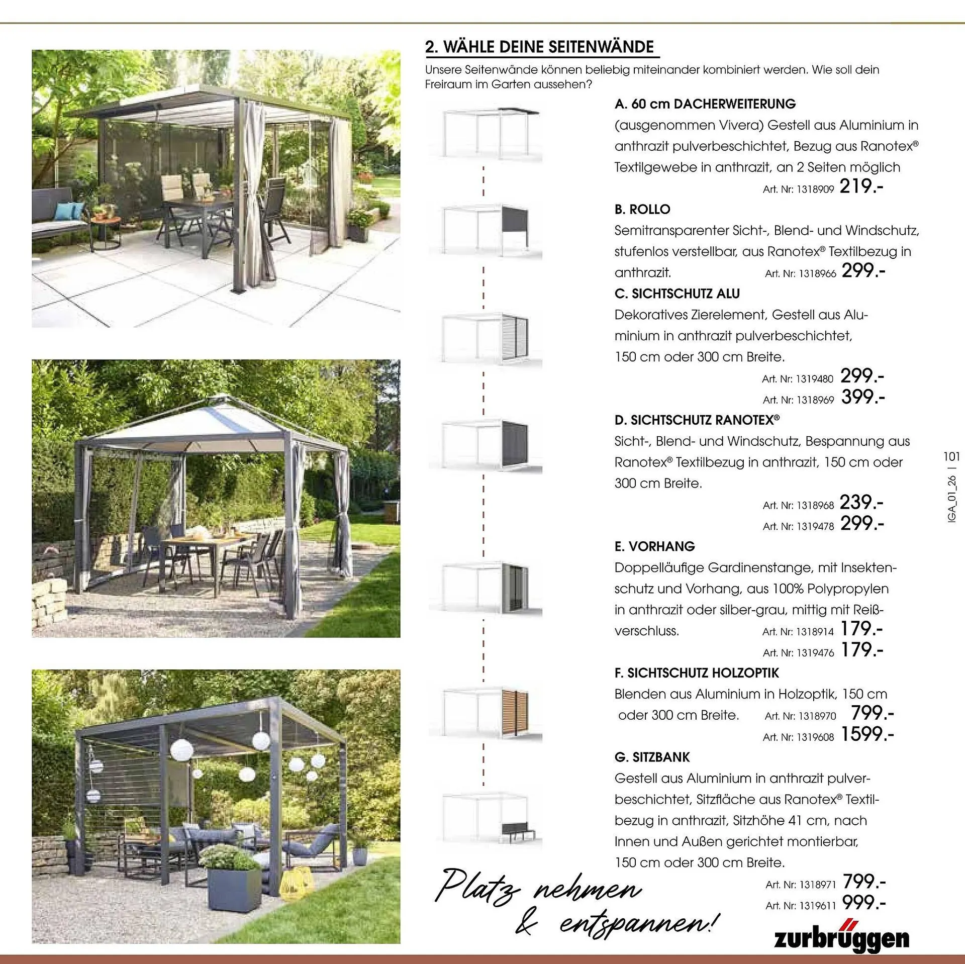 Zurbrüggen Prospekt von 17. März bis 31. August 2026 - Prospekt seite 101