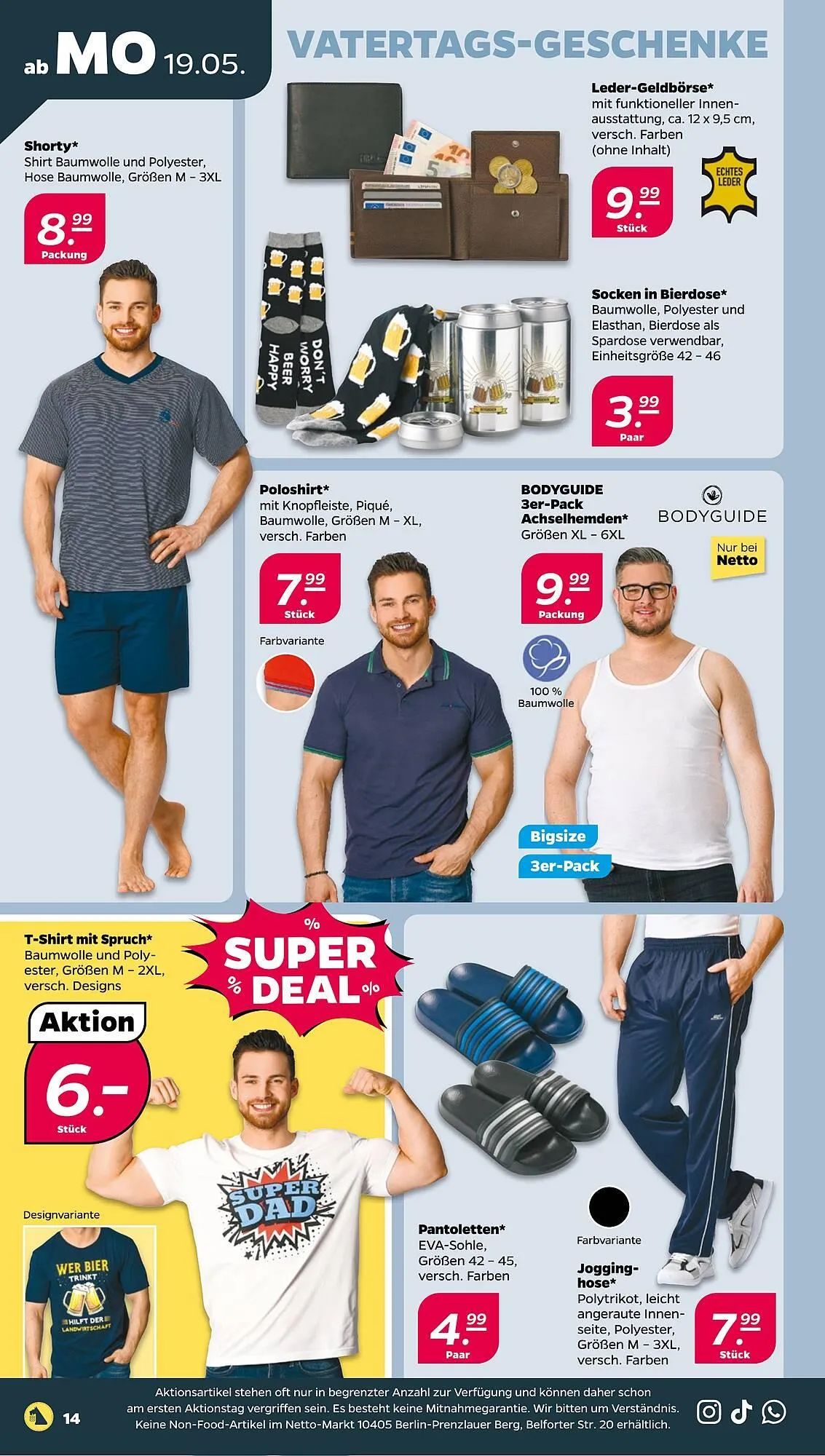 NETTO Prospekt von 19. Mai bis 24. Mai 2025 - Prospekt seite 14