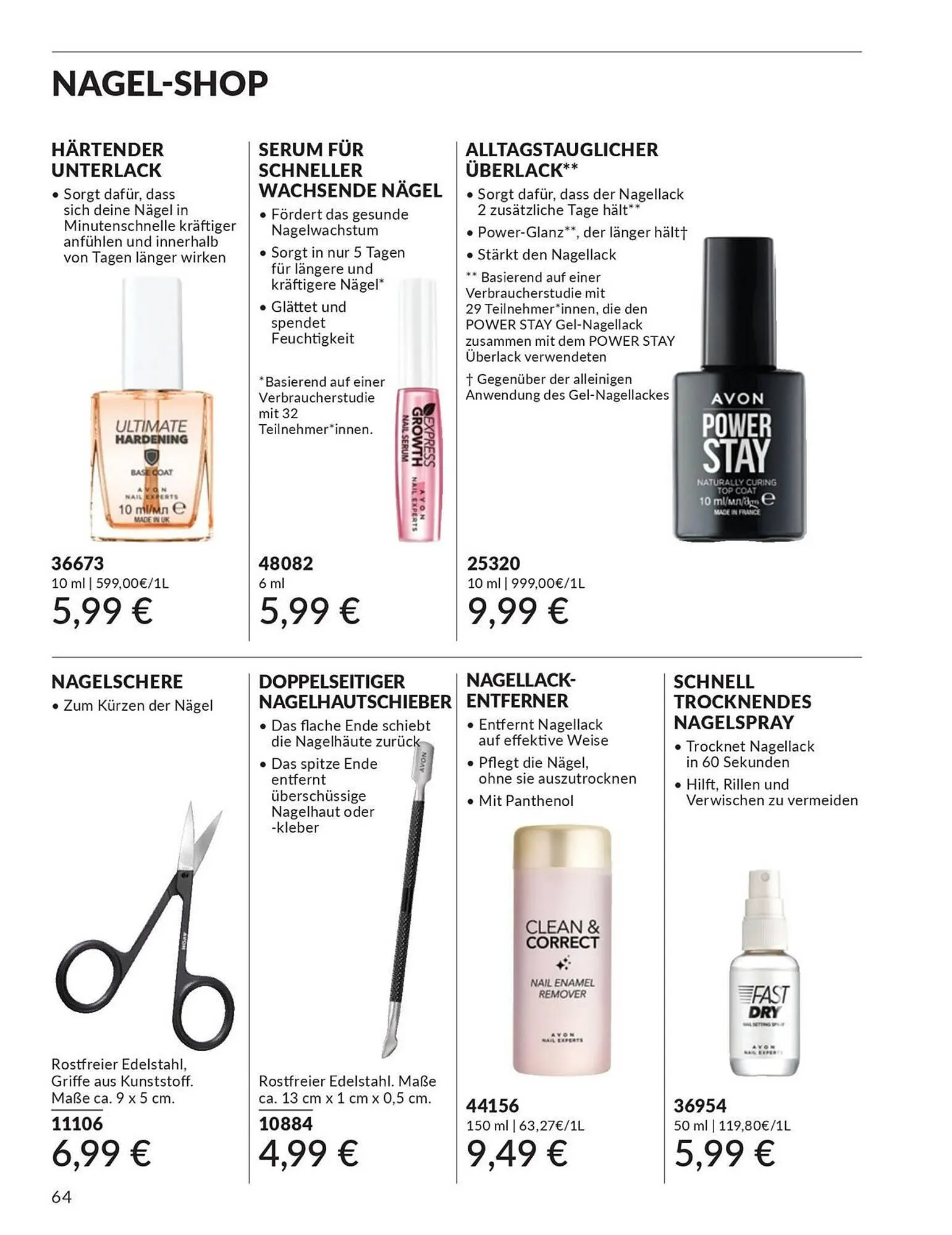 Avon Prospekt von 1. April bis 30. April 2025 - Prospekt seite 66