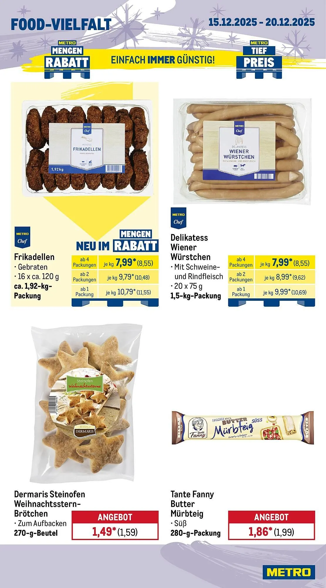 METRO Prospekt von 15. Dezember bis 20. Dezember 2025 - Prospekt seite 11